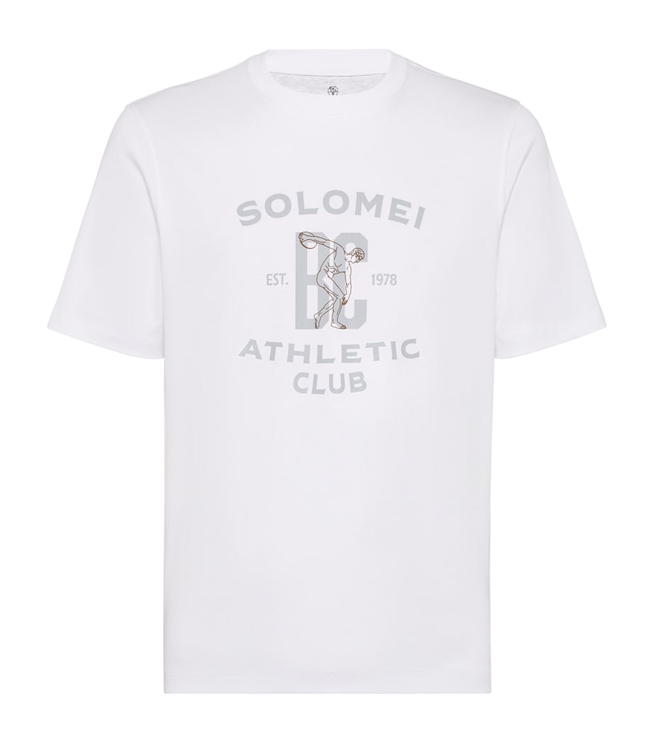 Cotton Graphic T-Shirt C6159 Image 1