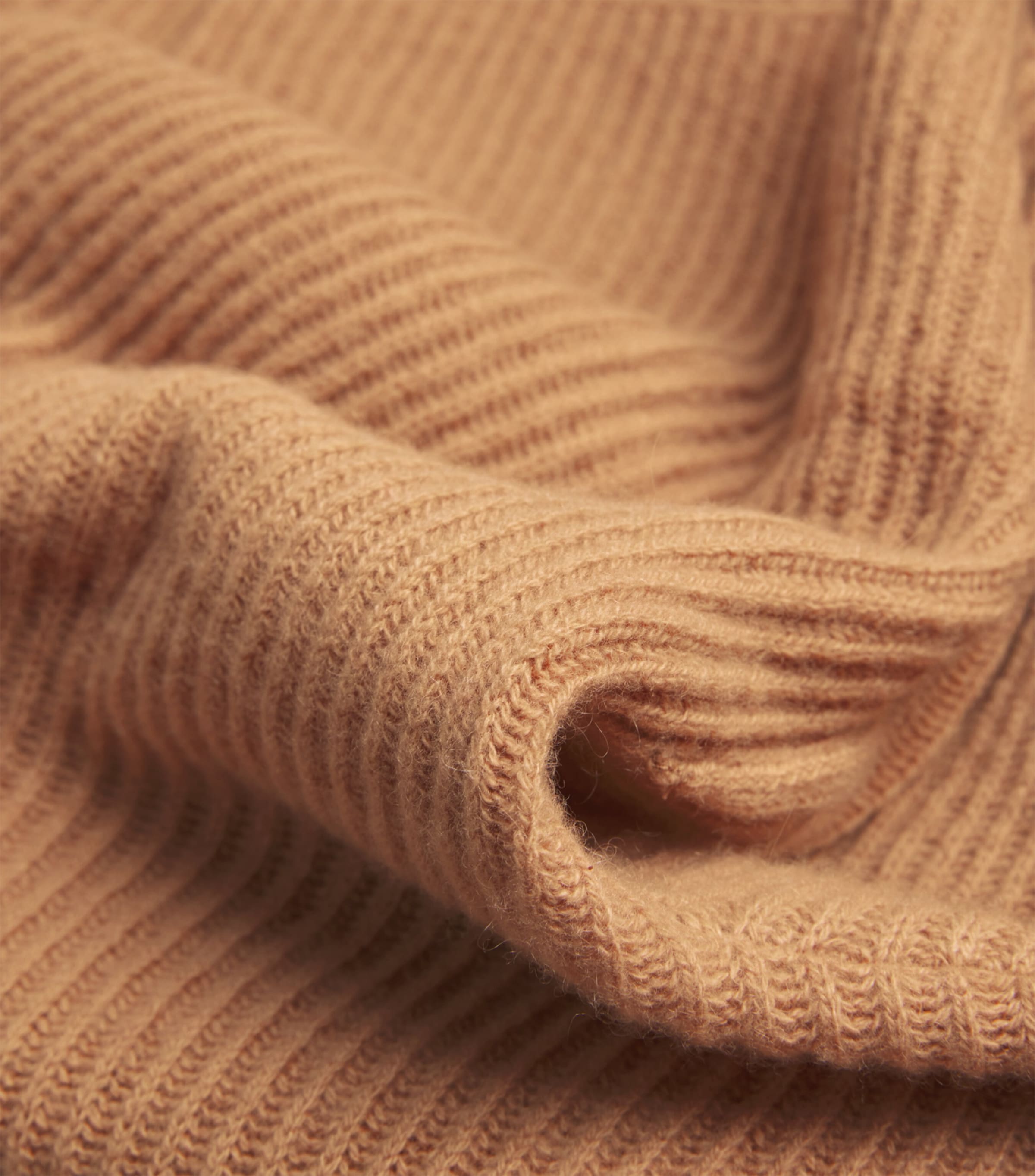 Cashmere Rollneck Sweater CAMEL Image 5