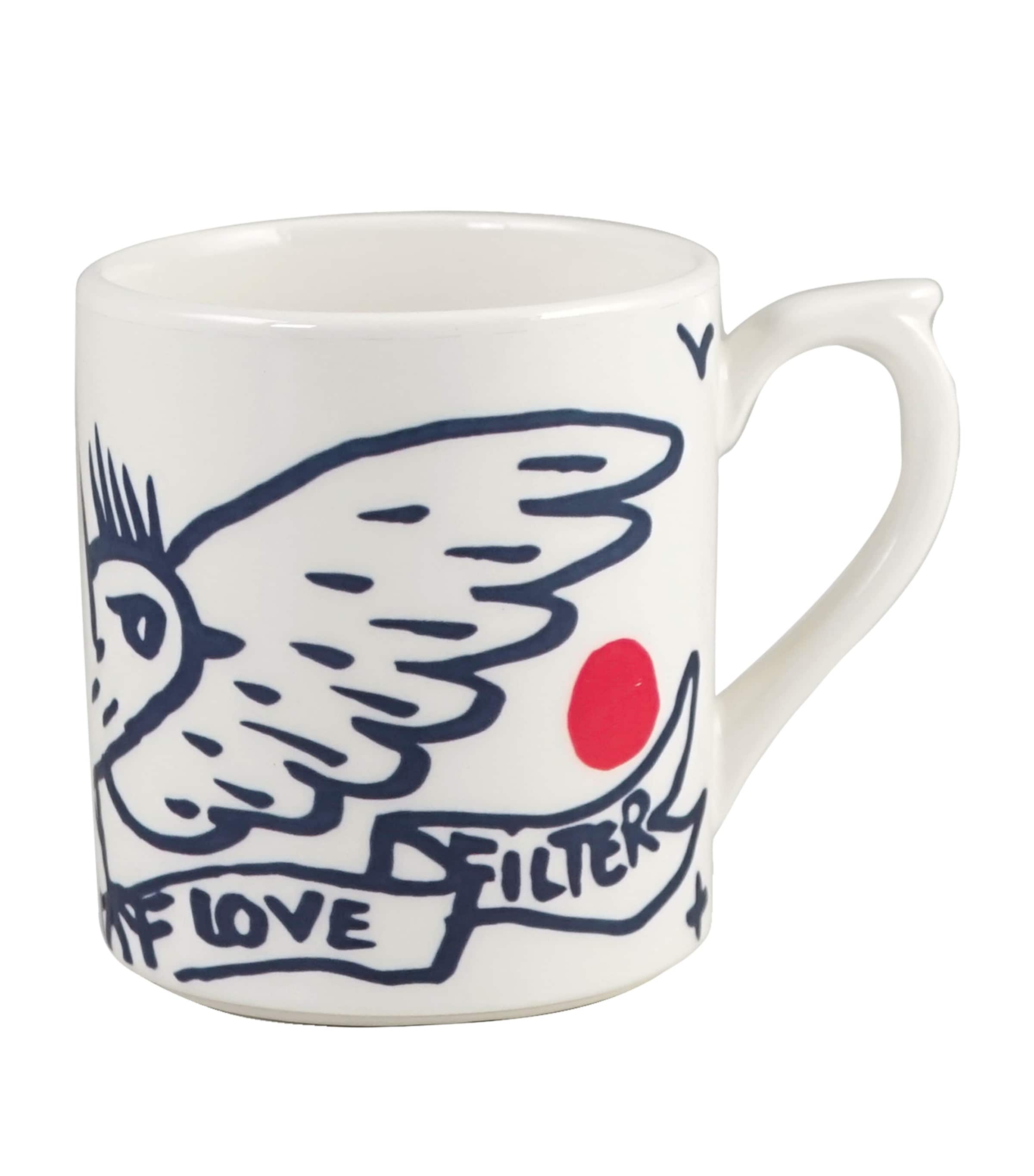 Gien L'archipel Sentimental Bird Mug