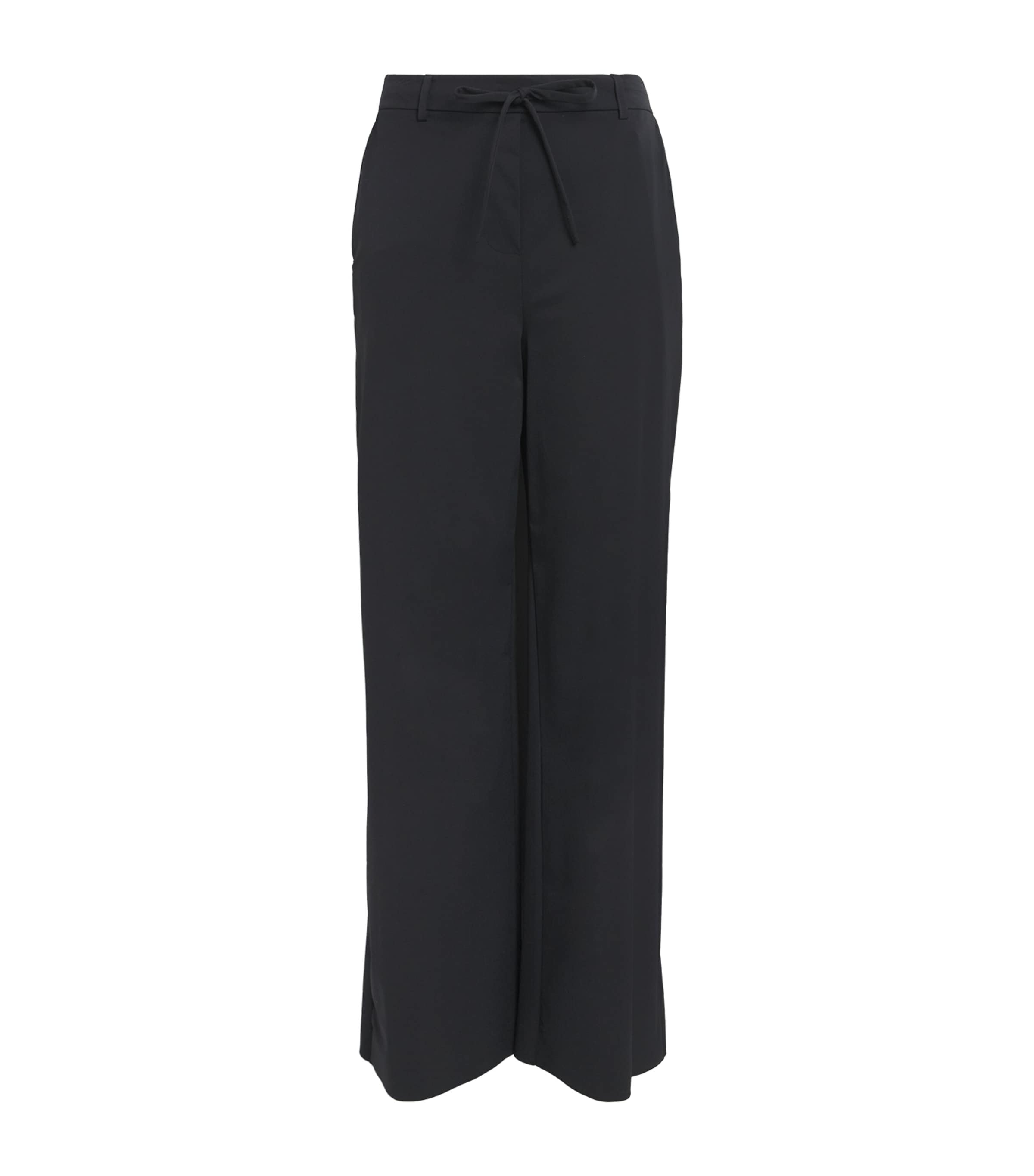 Mm Max Mara Wide-leg Verres Trousers In Multi
