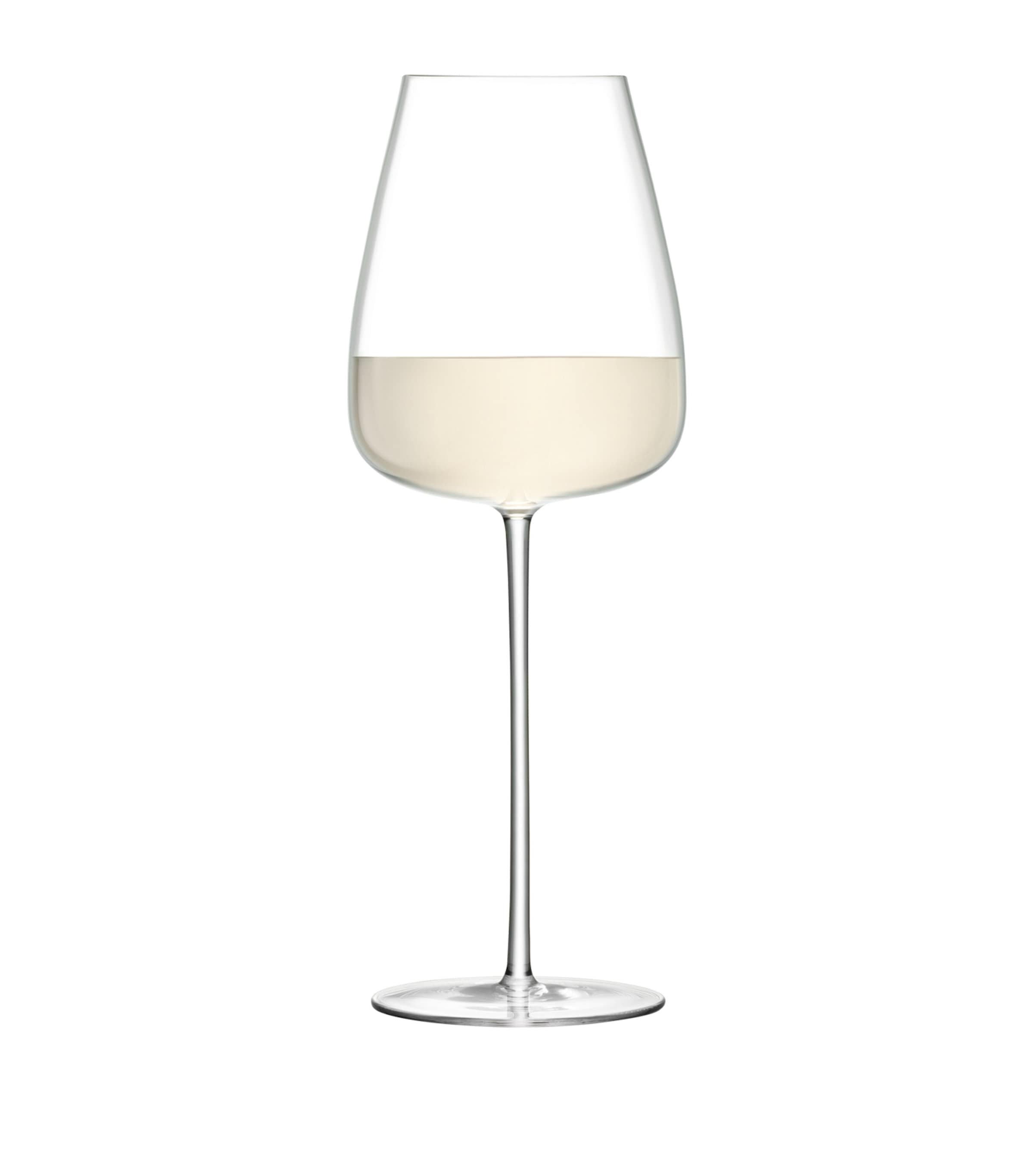 Set of 2 Wine Culture White Wine Goblets (690ml) CLEAR Image 3