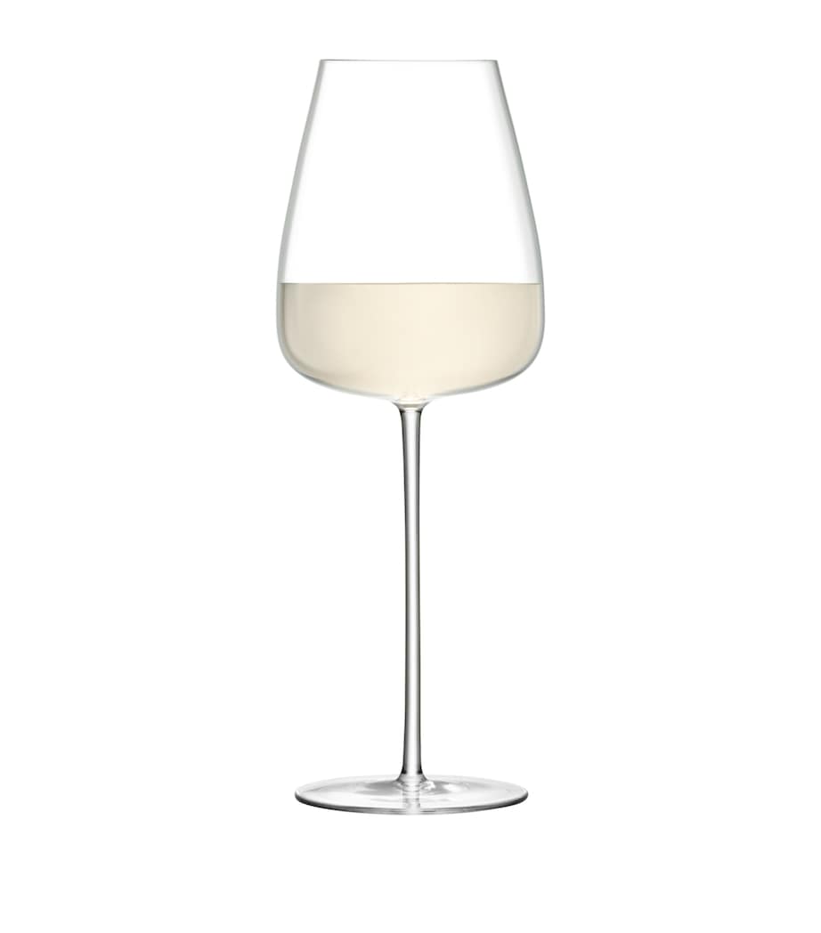 Set of 2 Wine Culture White Wine Goblets (690ml) CLEAR Image 3