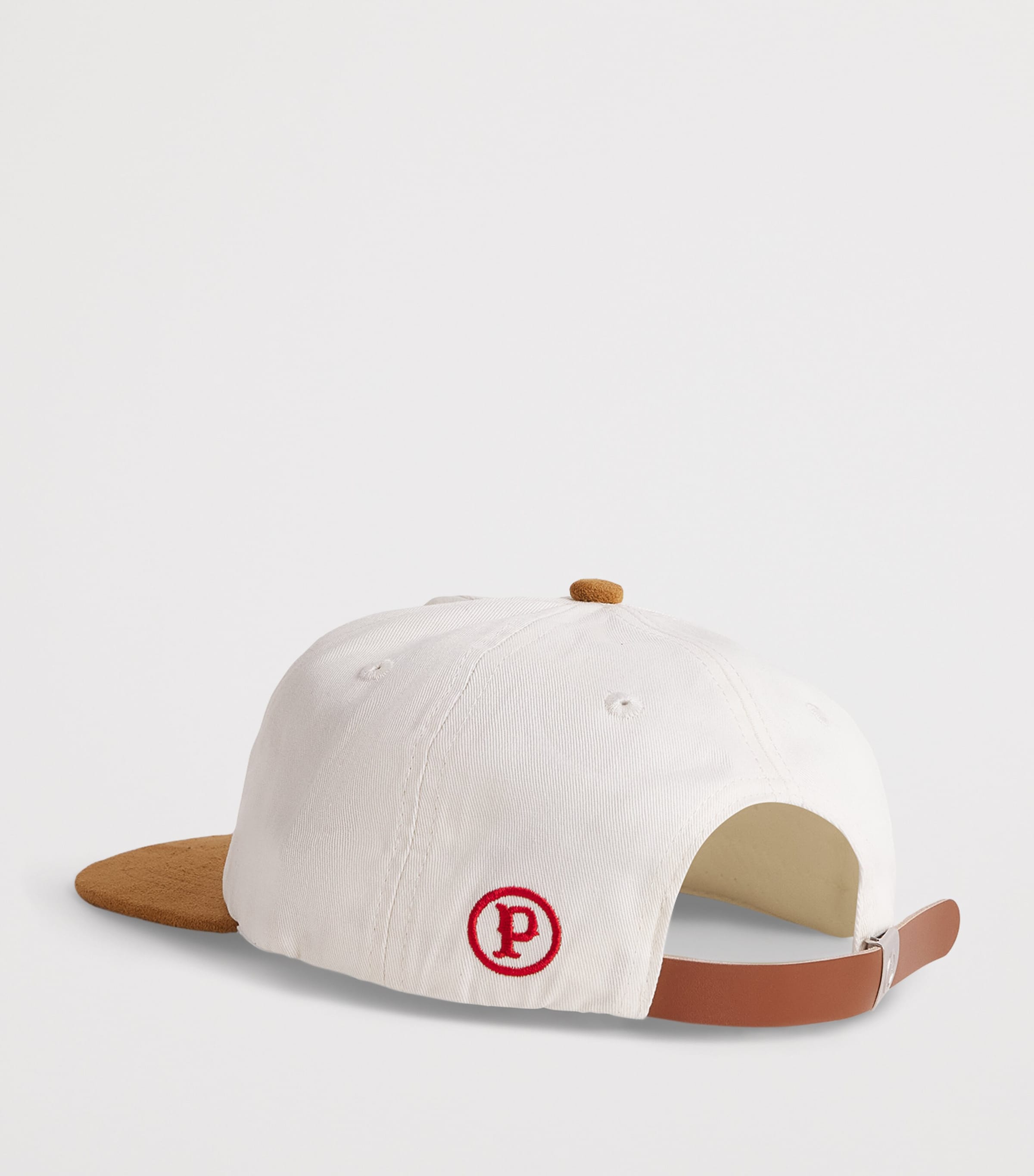Picante Cowboy Crew Cap Ivory / Brown Image 3