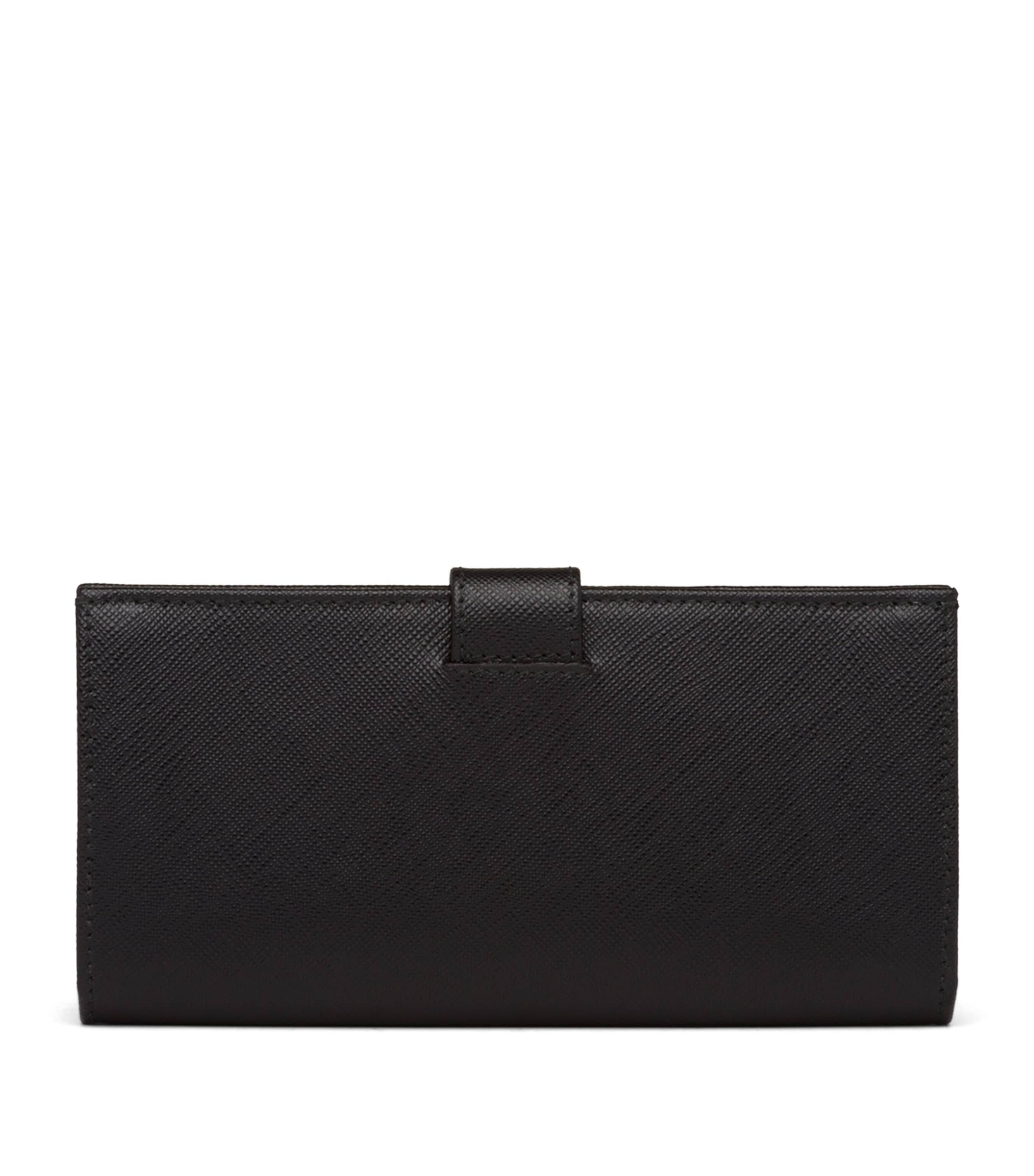 Prada Large Saffiano Leather Bifold Wallet Image 4