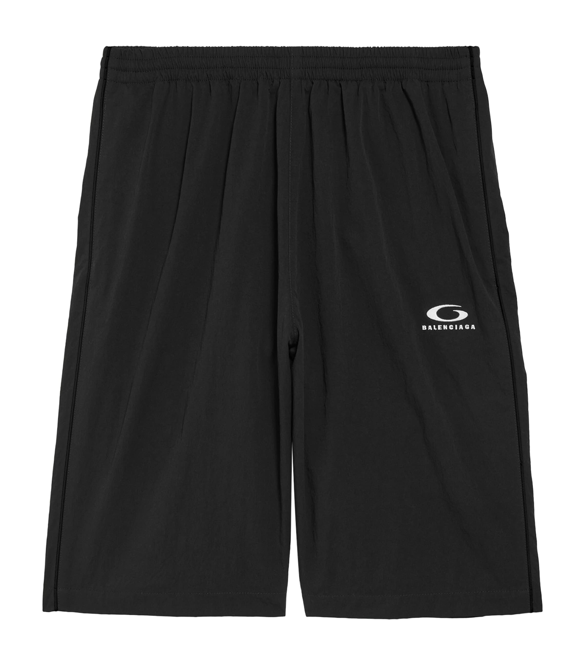 Balenciaga Mens Loop Sports Icon Track Shorts Image 1