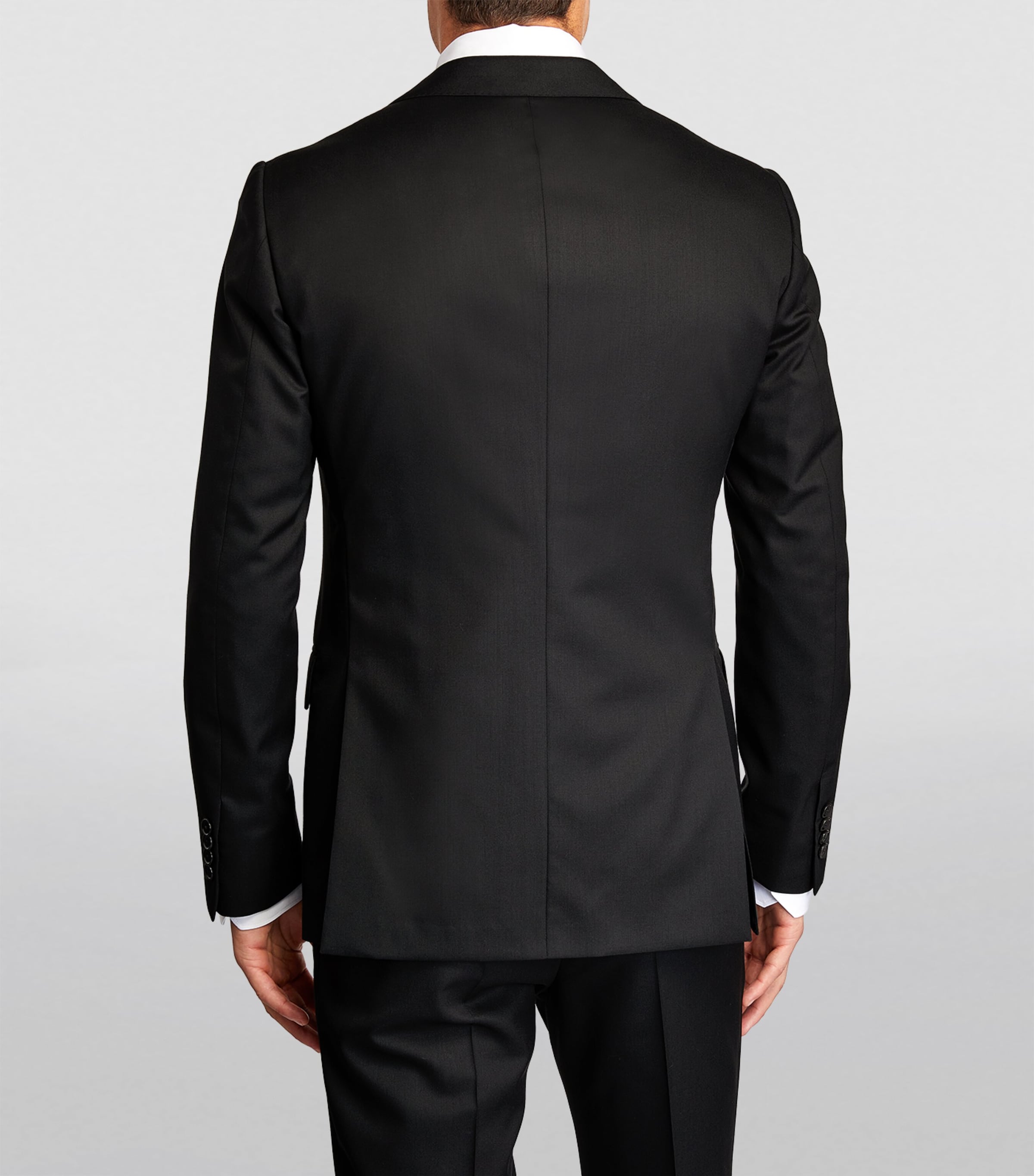 Wool 2-Piece Suit 20 BLACK Image 3