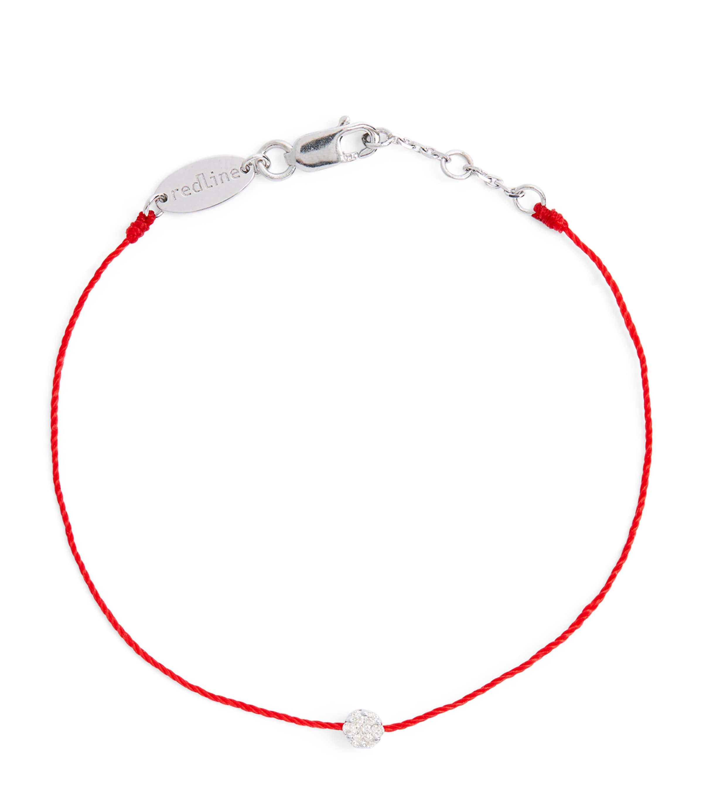 Redline White Gold And Diamond Illusion Bracelet In White