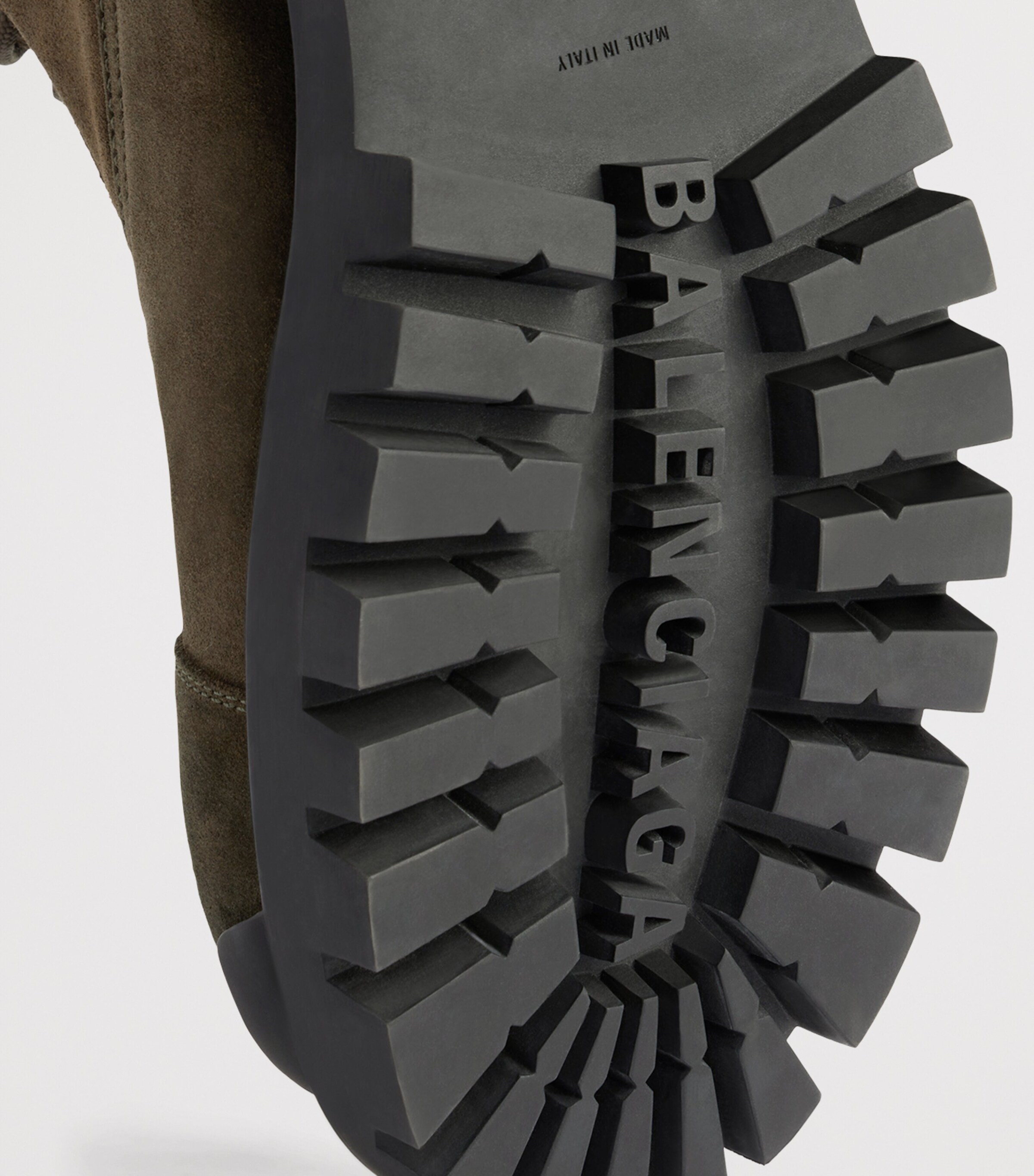 Balenciaga Suede Combat Strike Boots Image 7