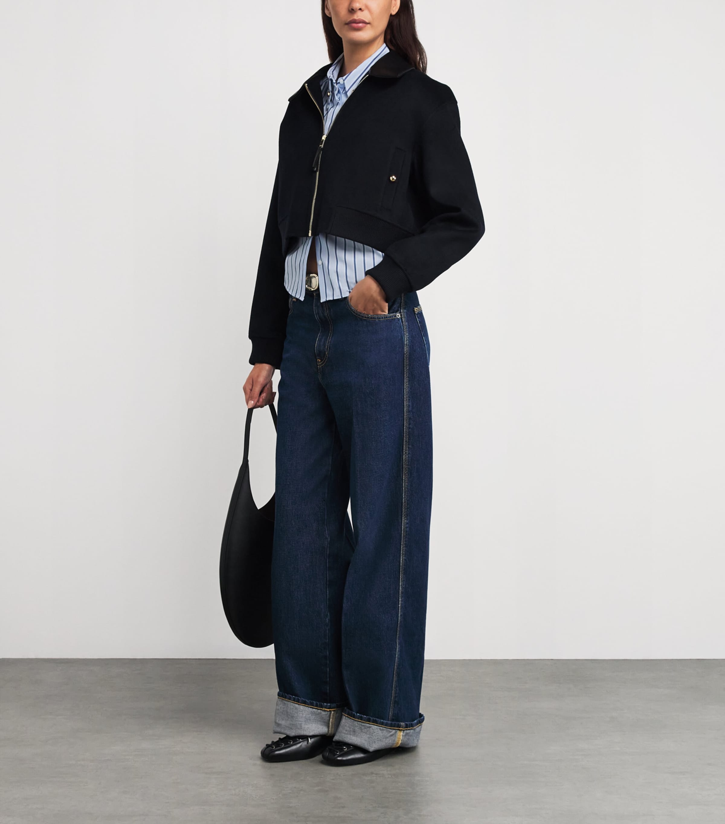 Cotton Oversized Stripe Shirt MULTICOLORED Image 2