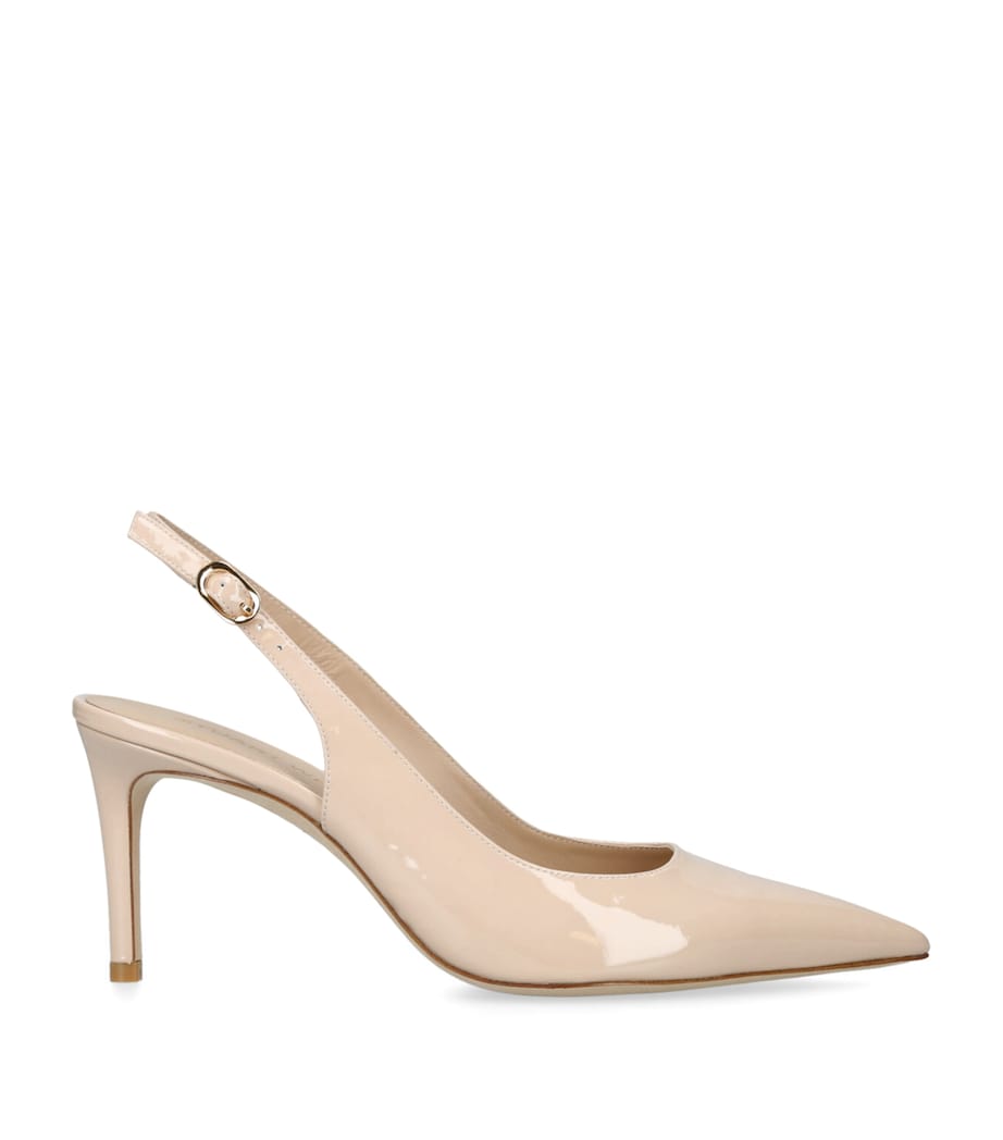 Stuart Slingback Heels 75 BEIGE Image 1