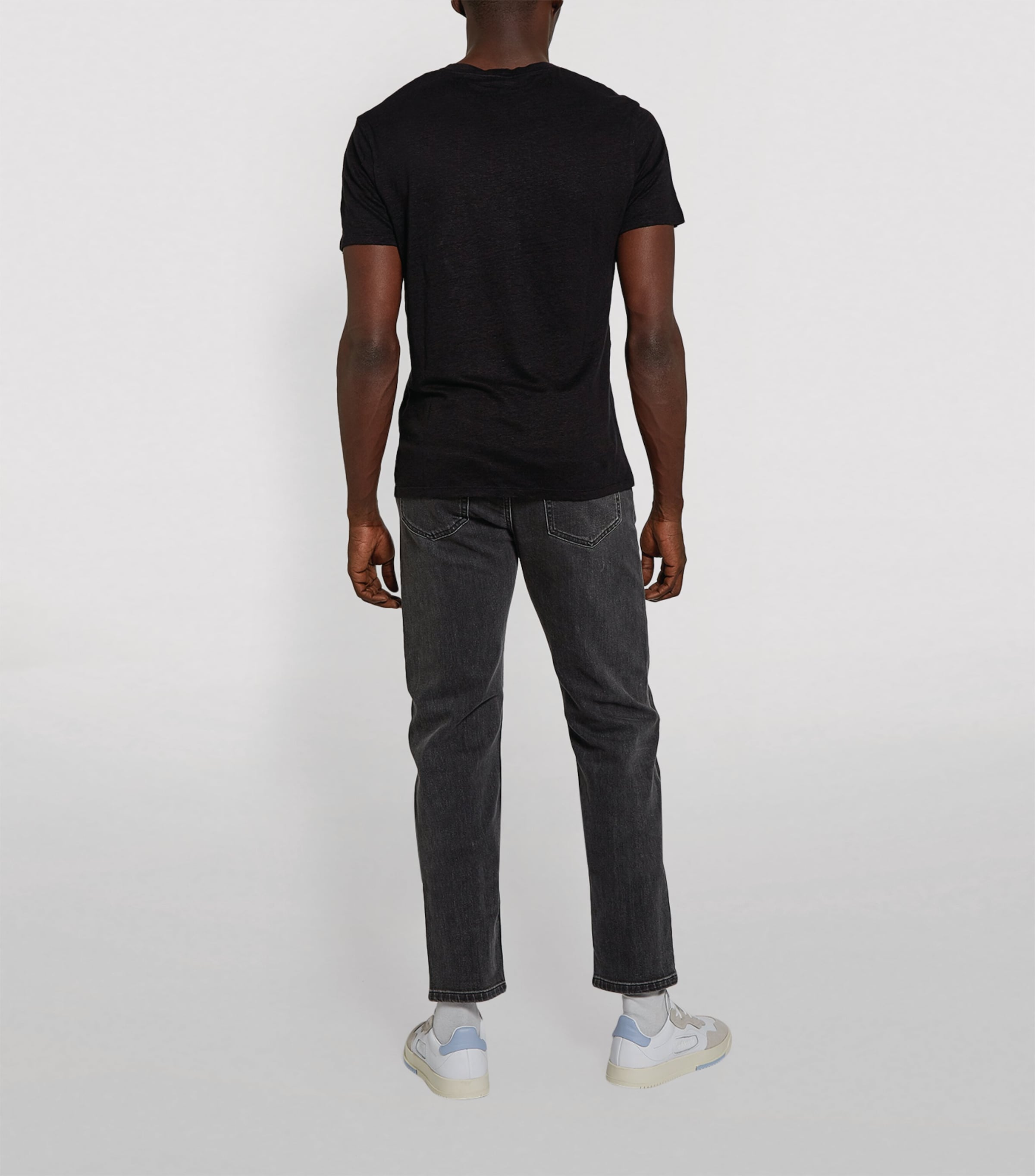 Linen T-Shirt NOIR Image 3