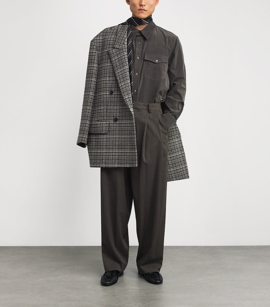 Cotton-Blend Corduroy Shirt DARK KHAKI DK Image 2