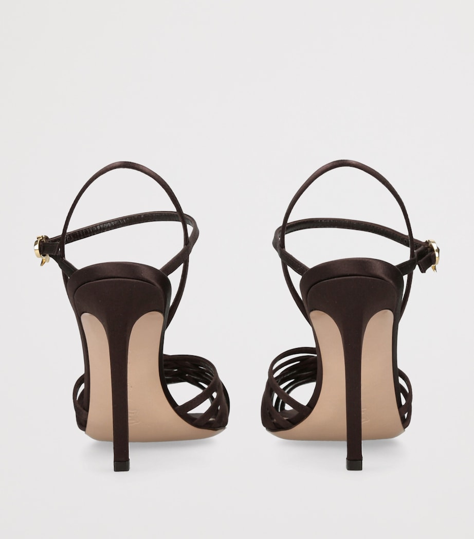 Kerry Heeled Sandals 95 DARK BROWN Image 2