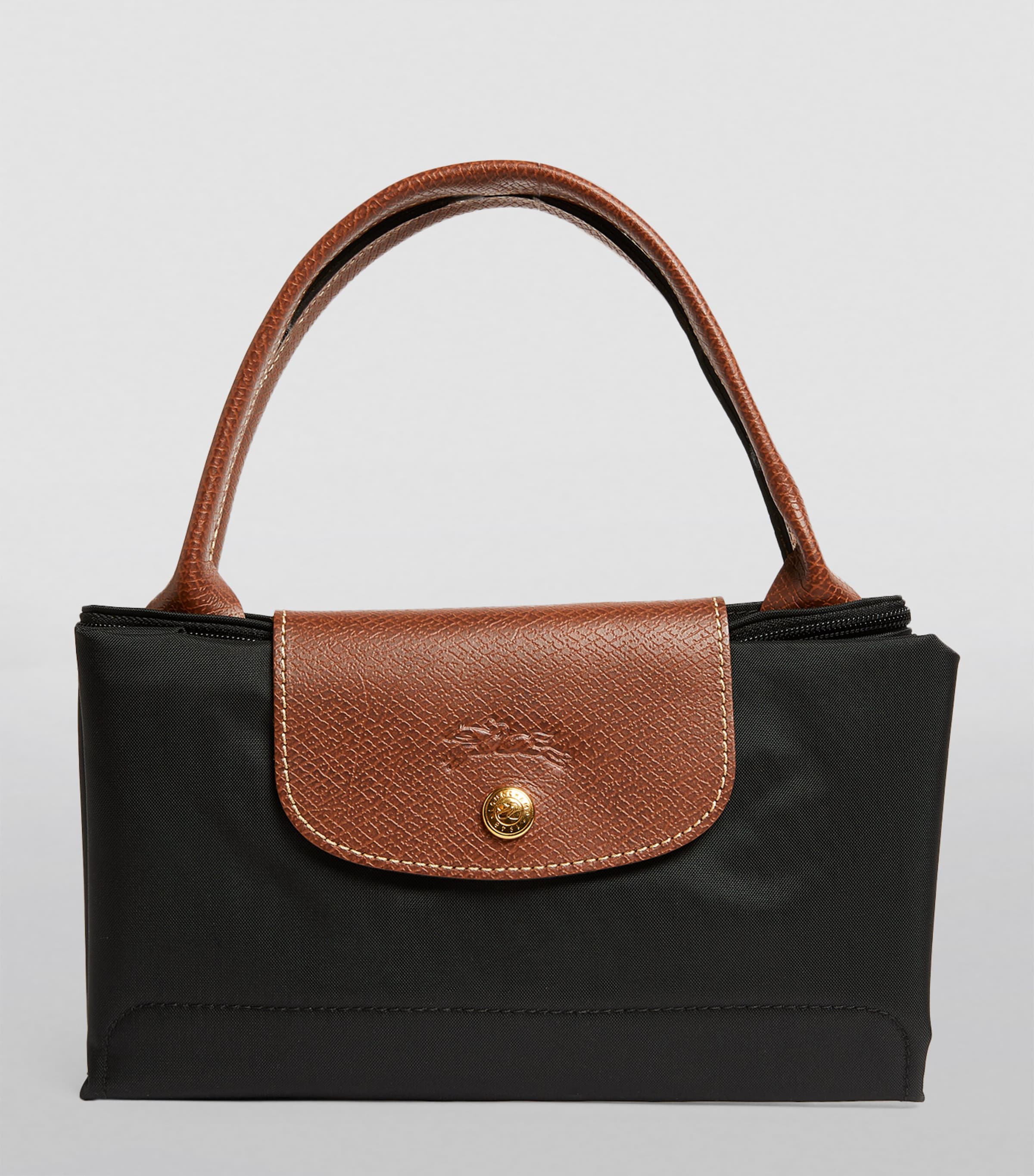 Medium Le Pliage Original Handbag 001 BLACK Image 5
