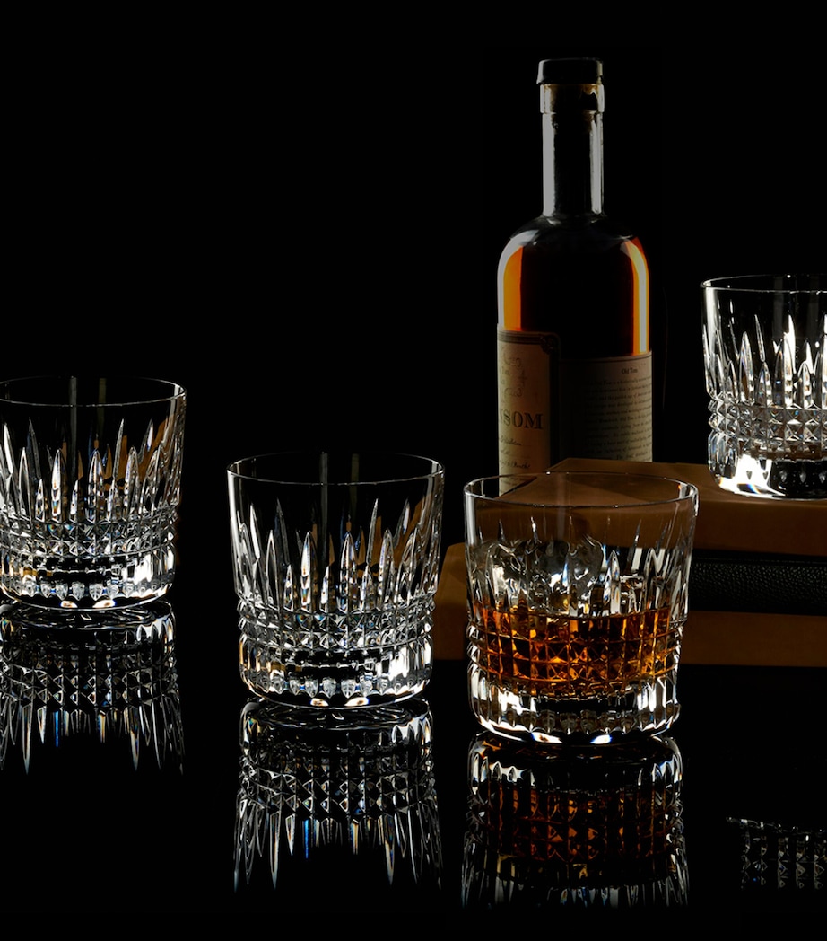 Set of 2 Lismore Diamond Tumblers (250ml) CLEAR Image 2