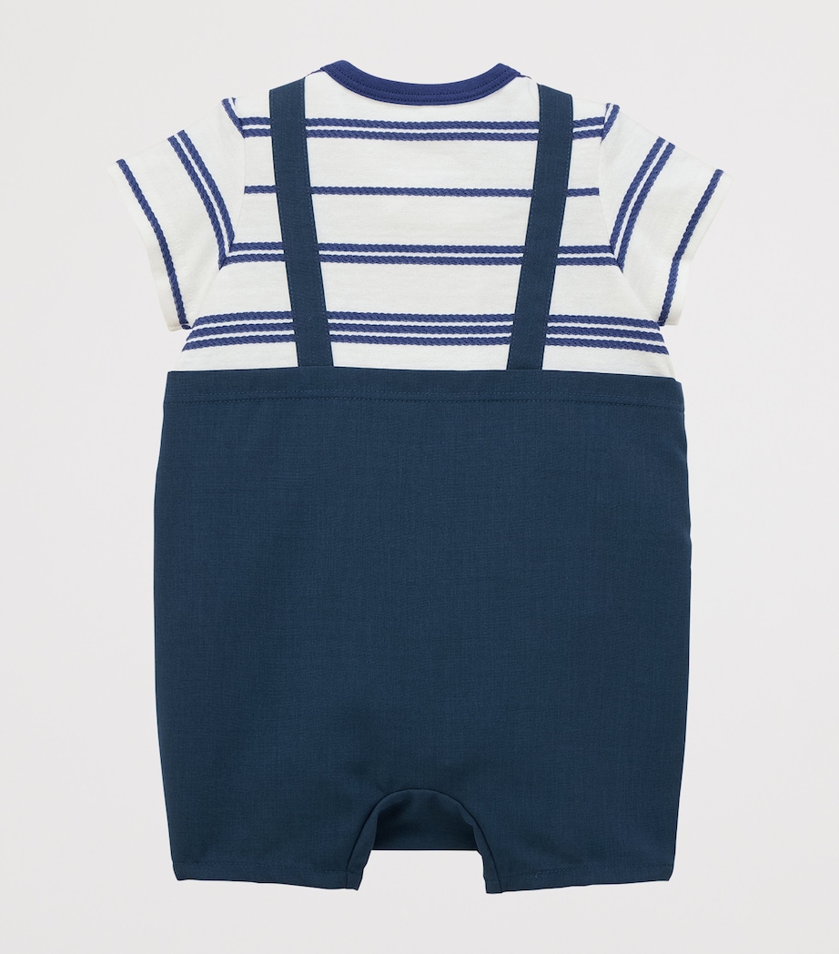 Miki House Striped Playsuit Image 3