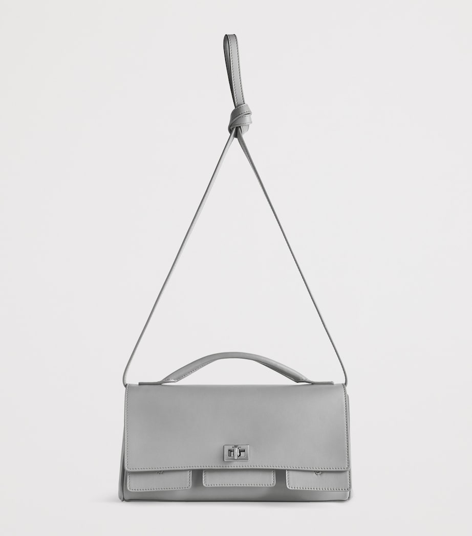 Small Calfskin Bel Air Clutch Bag 1142 Image 3