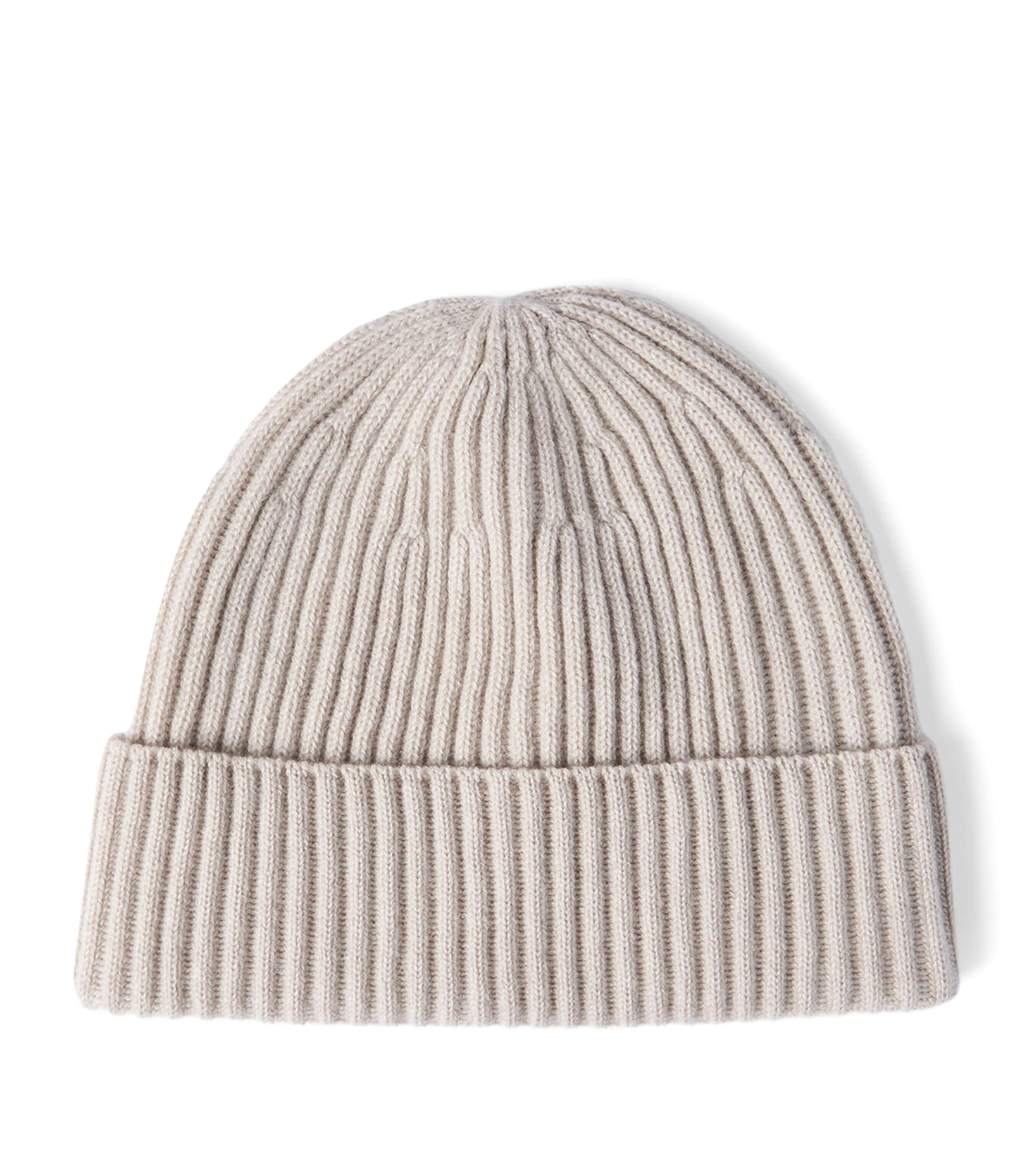 Cashmere Rib Knit Beanie C2854 Image 1