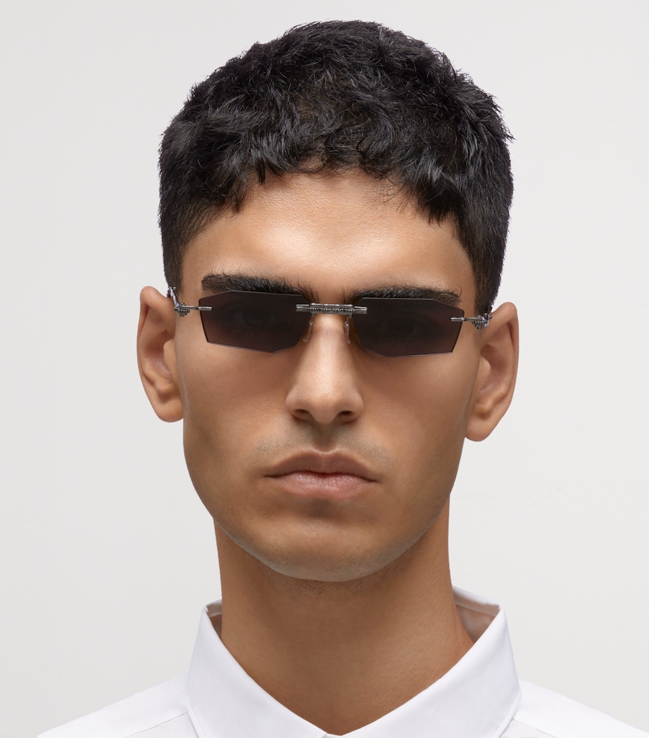 Kuboraum Metal Mask H40 Sunglasses Grey Silver Image 2