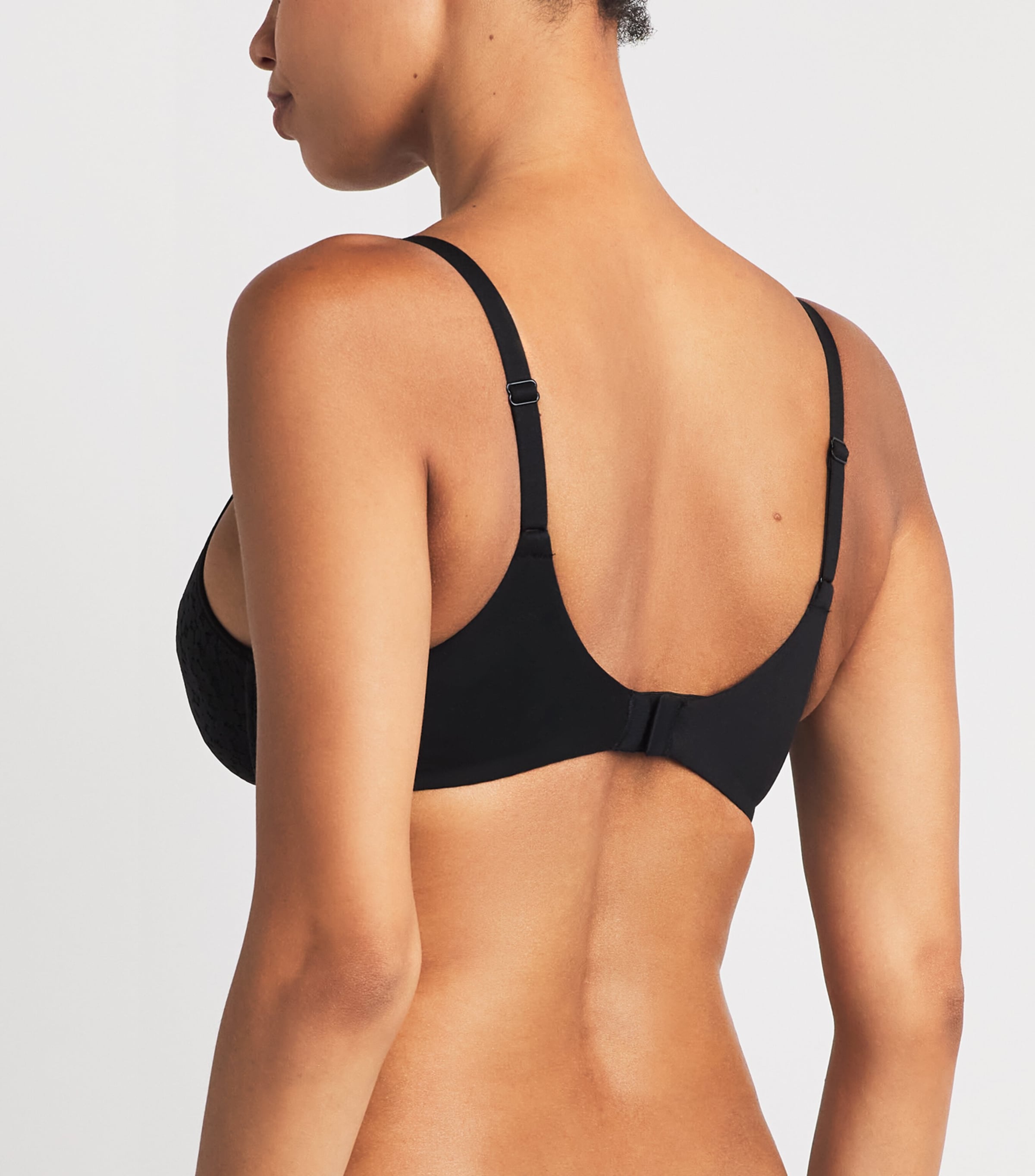 Chantelle Womens Norah Underwired Bra Black Image 3