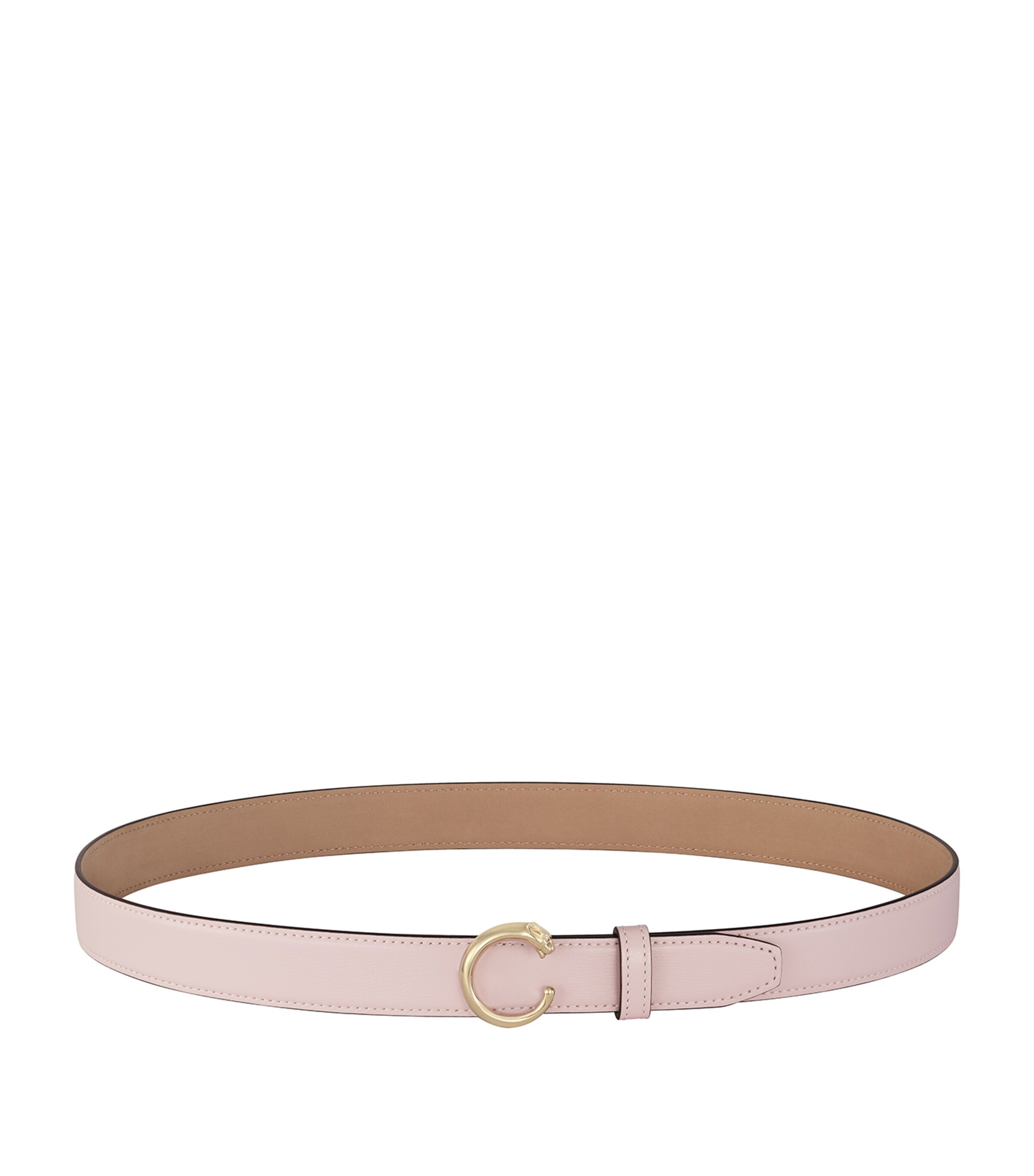 Cartier Medium Leather Panthère de Cartier Belt (85cm) Petal Pink Image 1