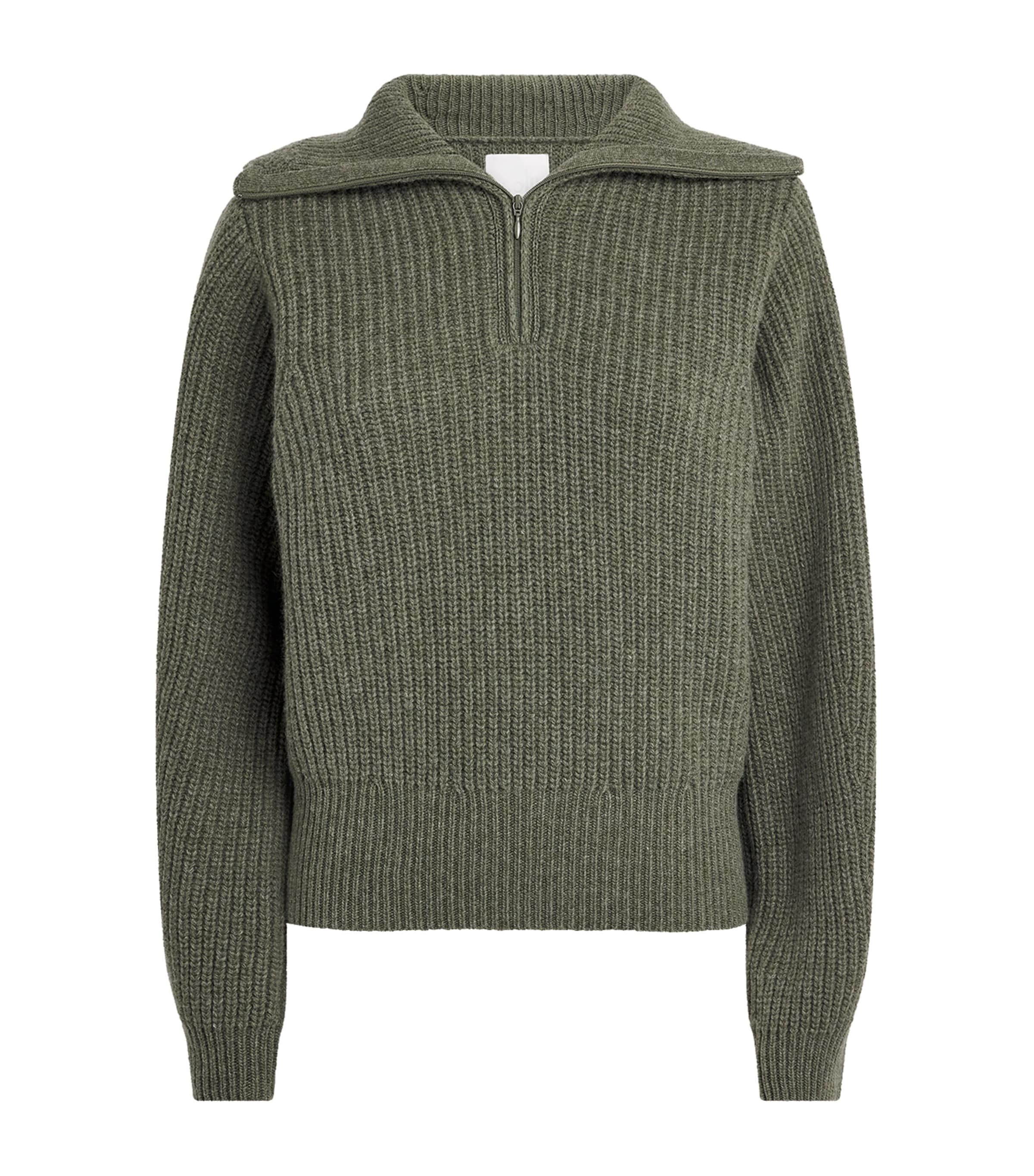 Molli Virgin Wool Sweater In Green