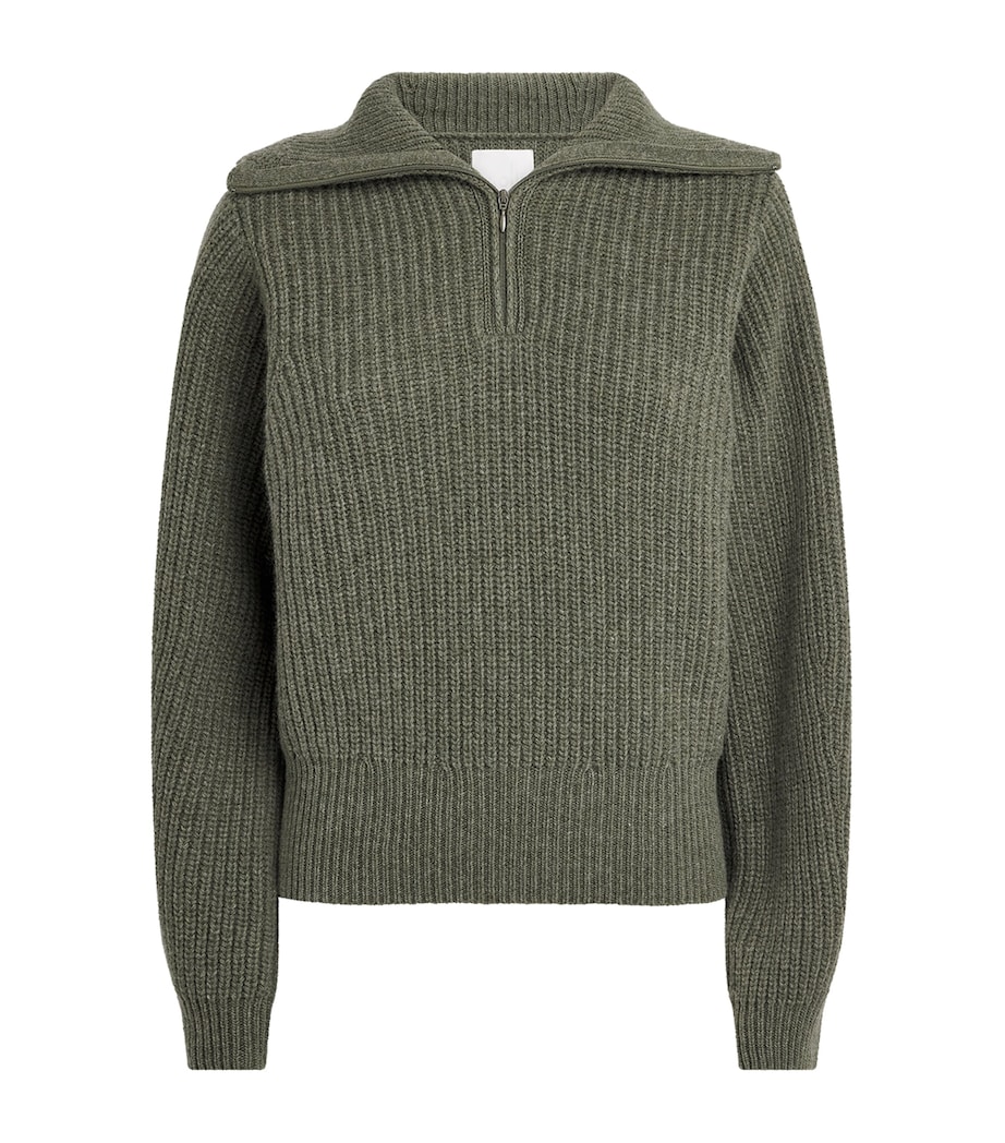 Molli Womens Virgin Wool Sweater Light Khaki Image 1