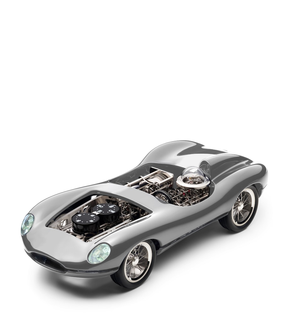 Time Fast II Clock SILVER Image 1