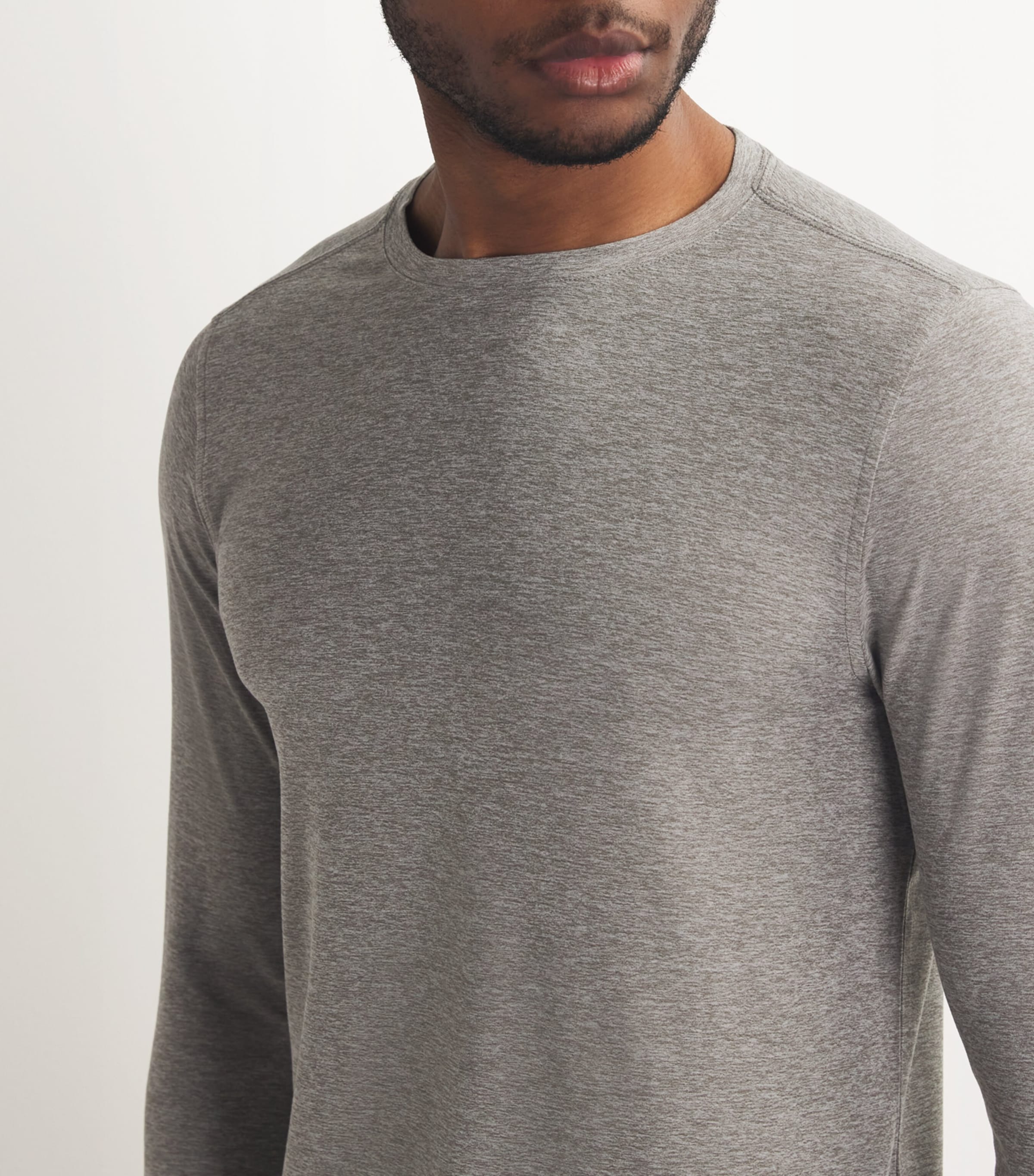 Strato Tech Long-Sleeve T-Shirt HEATHER GREY-HTG Image 6