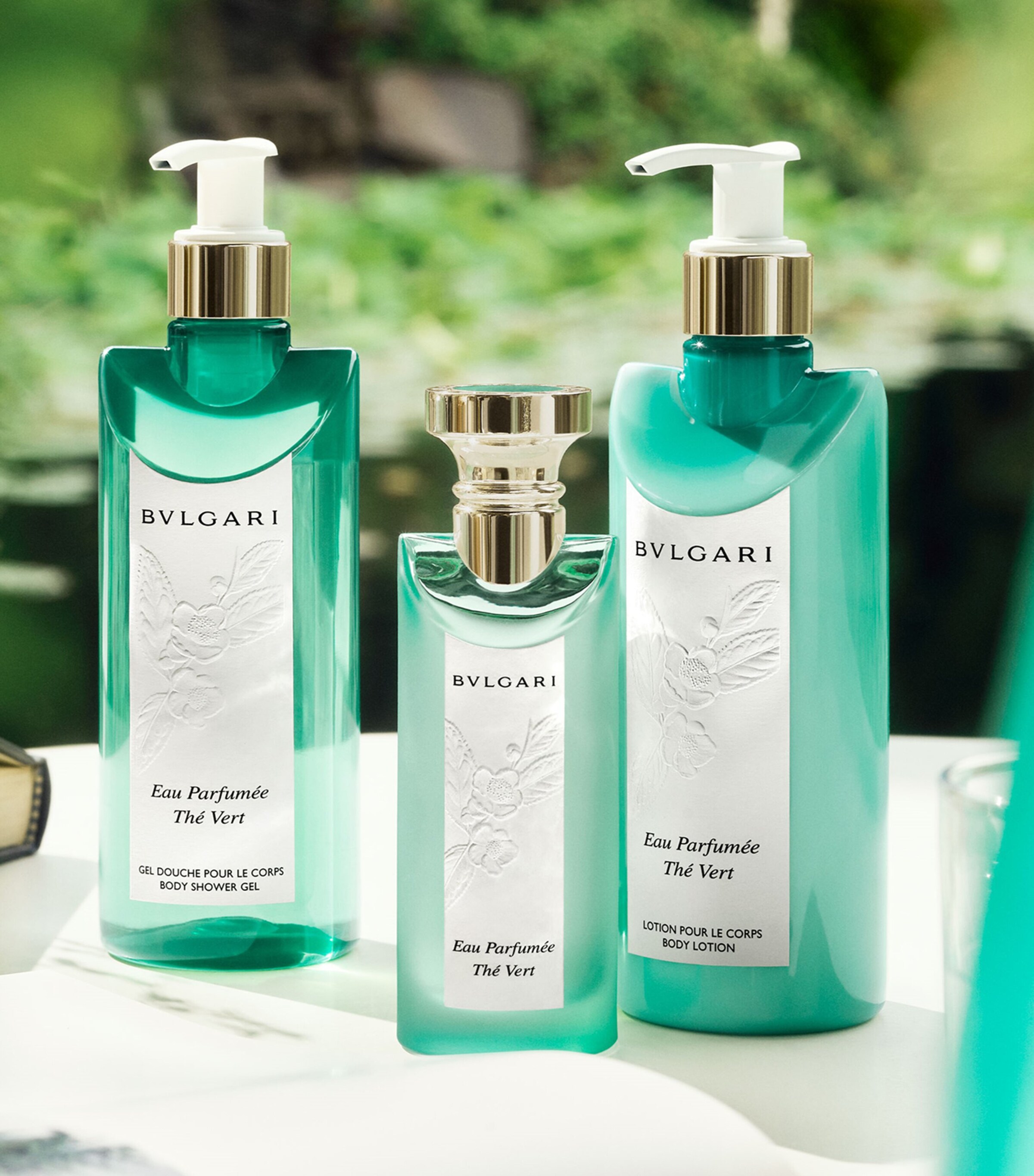 Bvlgari Eau Parfumée Thé Vert Body Lotion (300ml) Image 4