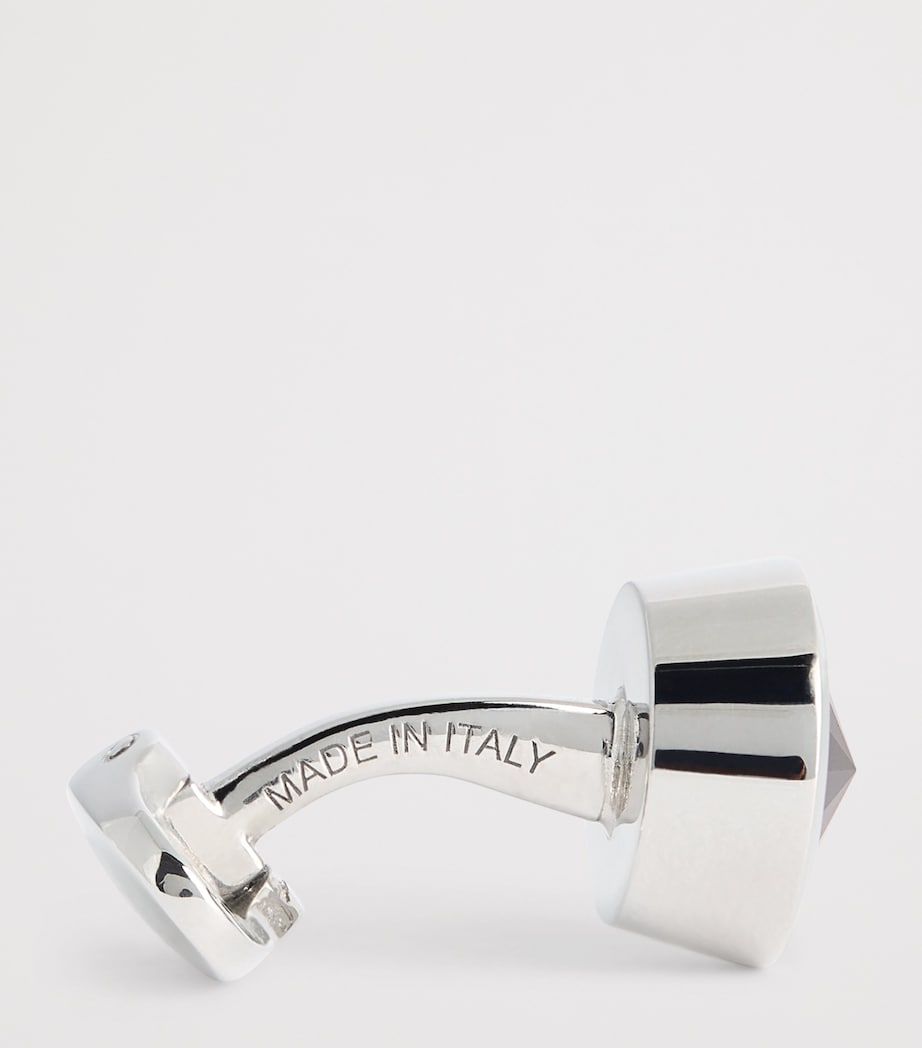 Sterling Silver Embellished Cufflinks UC001 Image 4