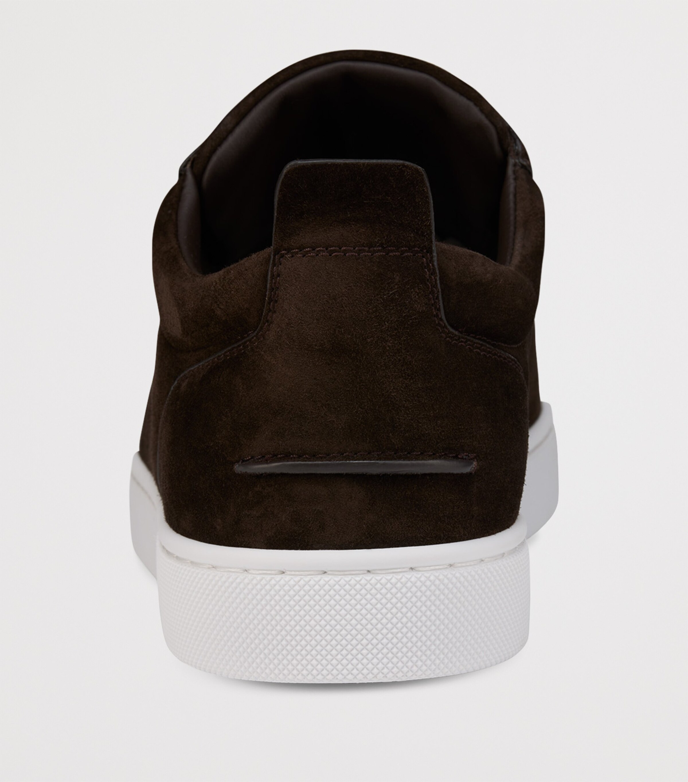 Christian Louboutin Brown St. Louis Suede Slip-On Sneakers 