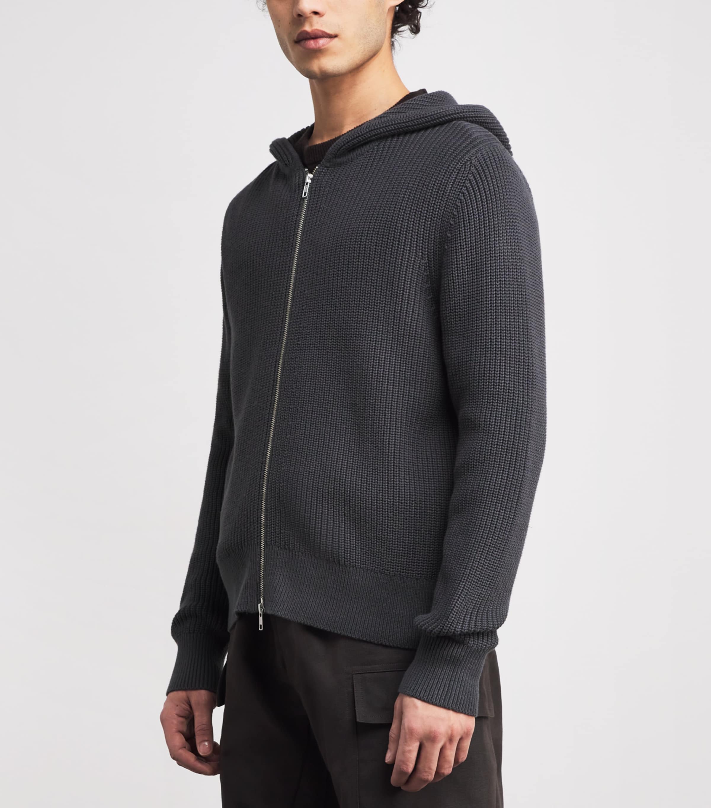 Cotton Glasgow Hoodie BLACKENED PEARL Image 3