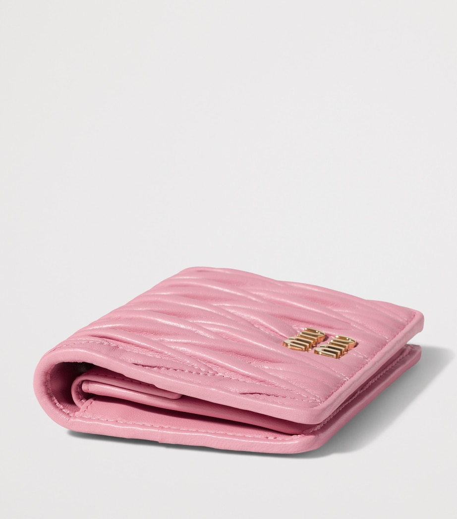Miu Miu Small Matelassé Leather Wallet Image 4