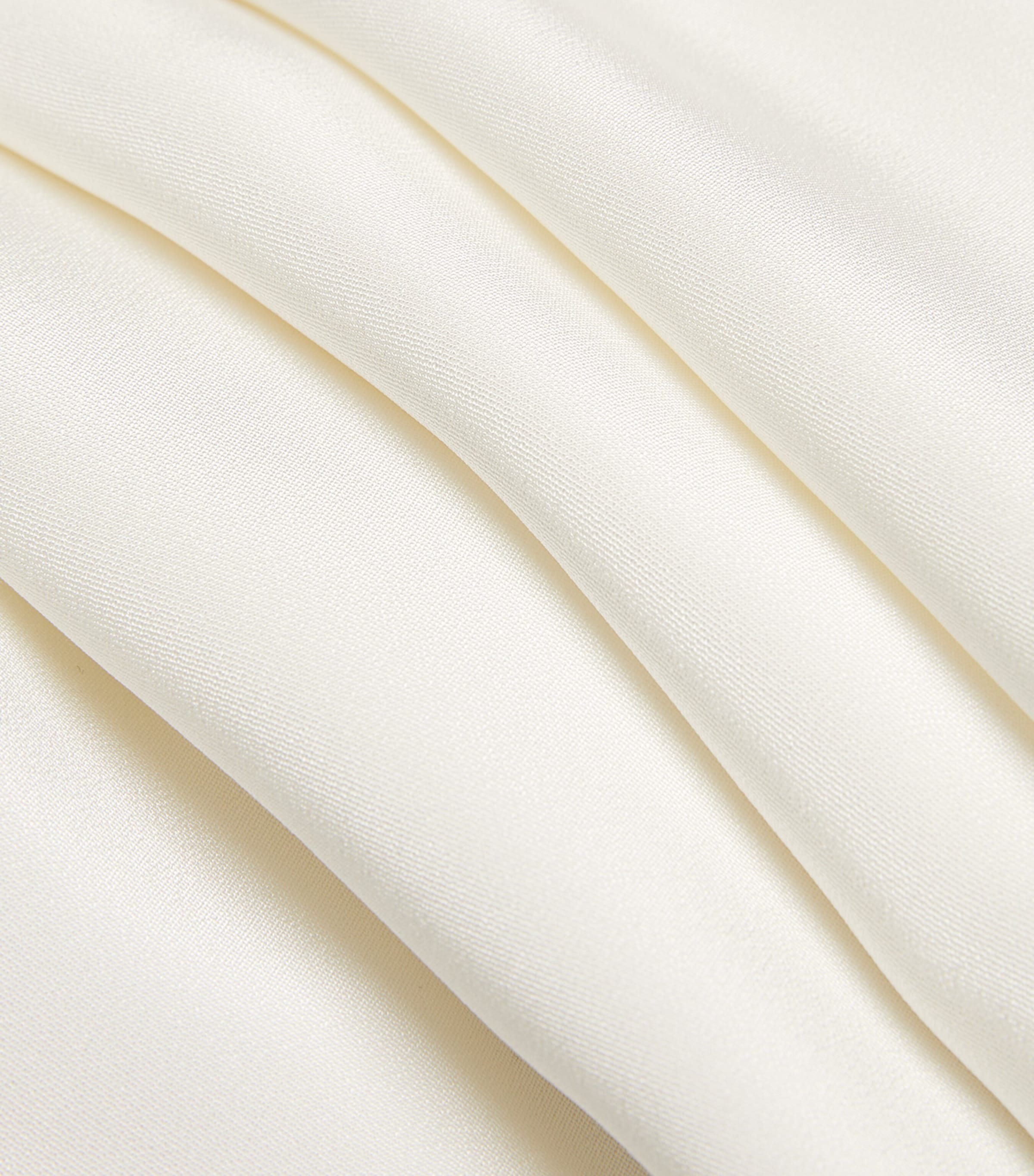 Silk Boat-Neck Tunic WHITE Image 5