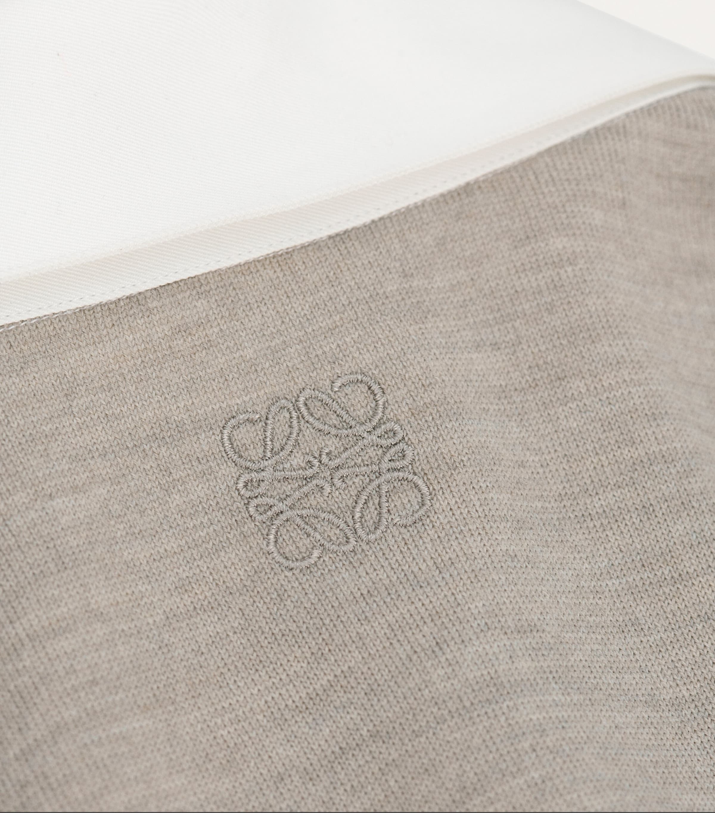 Cotton-Wool Hybrid Shirt WHITE/BEIGE Image 7