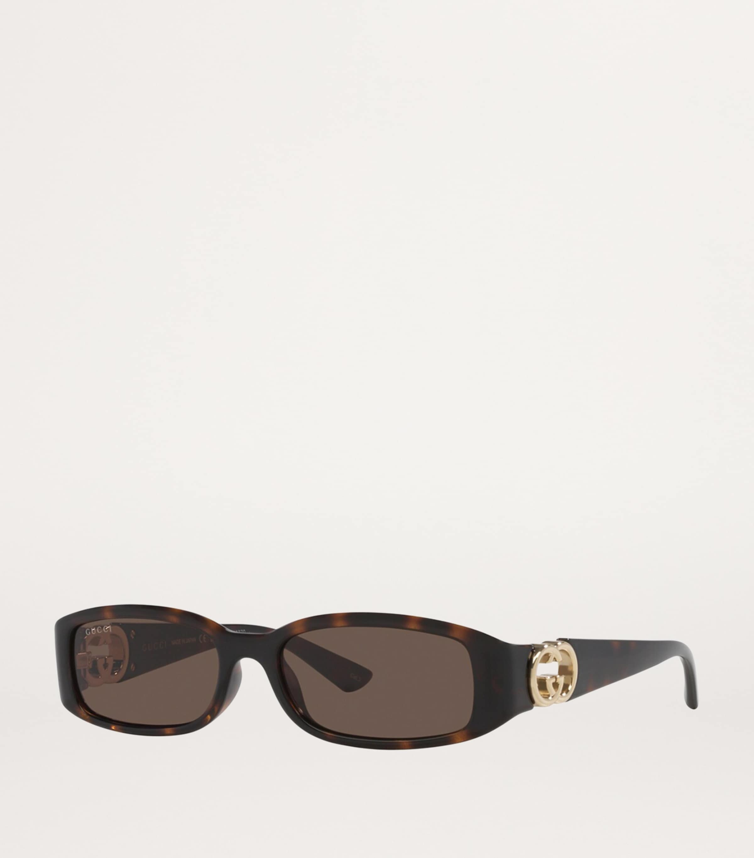 Gucci Slim Rectangular Sunglasses Image 2