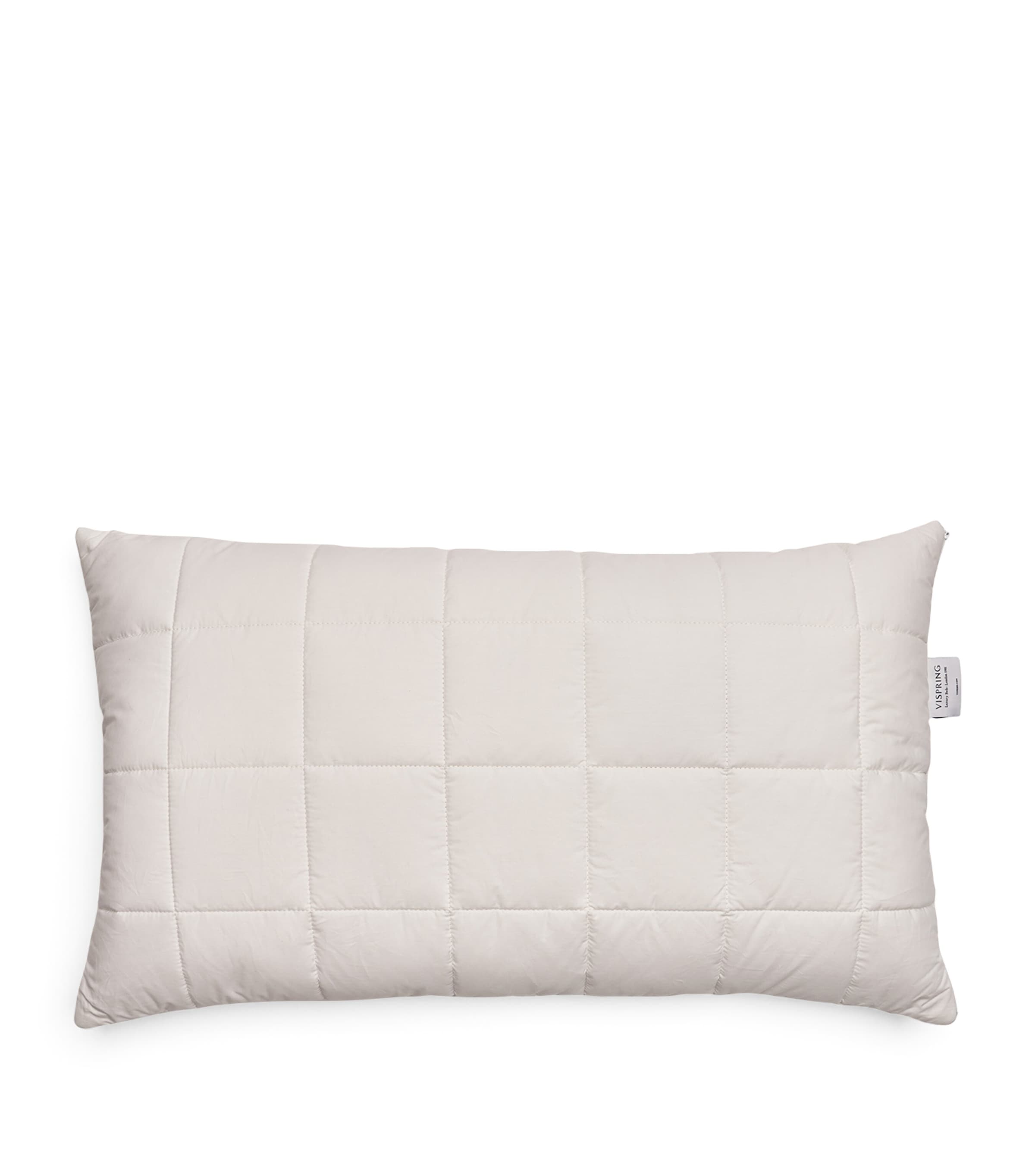 Shop Vispring Adjustable Wool-filled Pillow In White