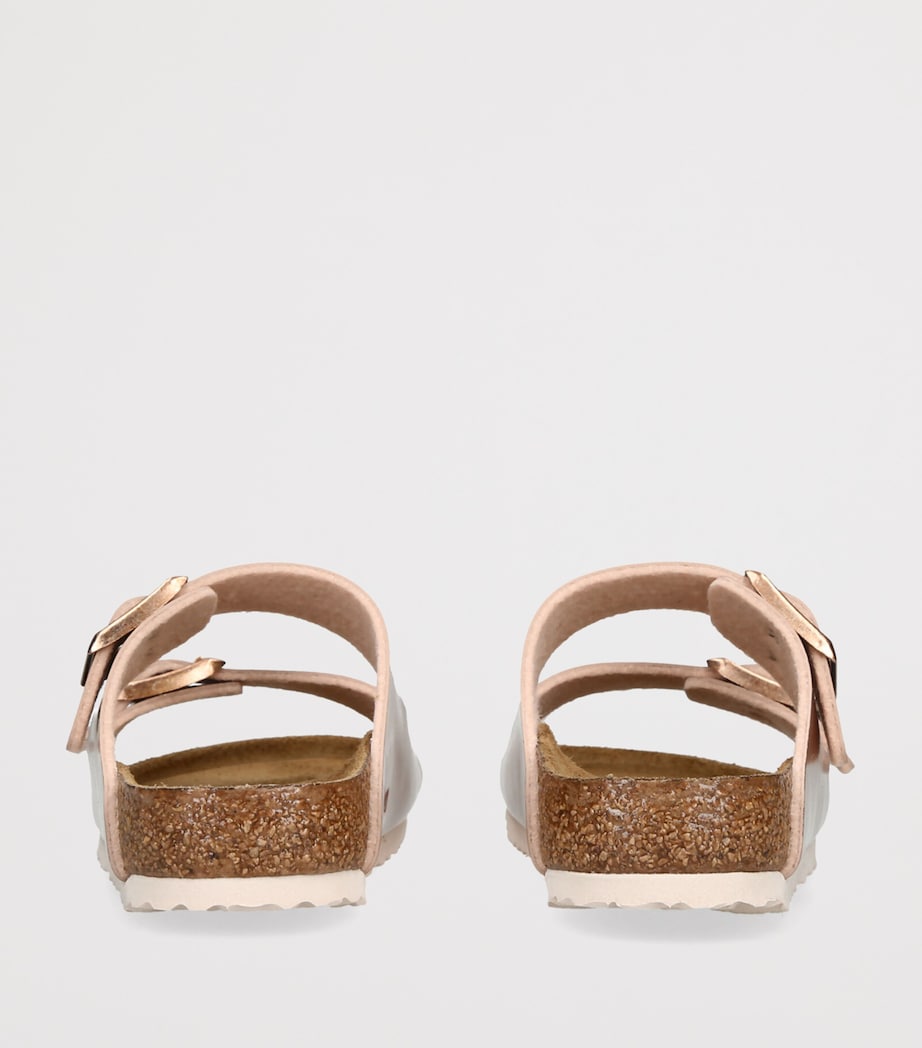 Birkenstock Metallic Leather Arizona Sandals Bronze Image 2