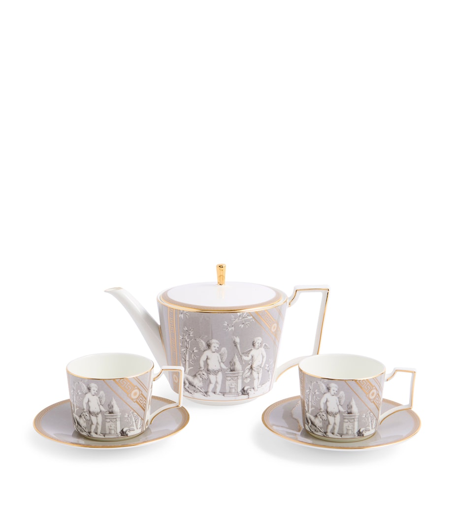 3-Piece Renaissance Tea Set GREY Image 1