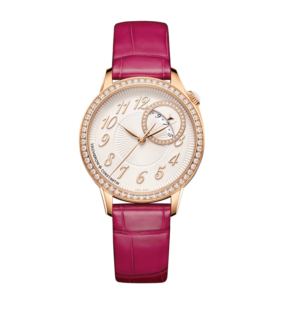 Rose Gold and Diamond Egérie Watch 35mm PINK GOLD Image 1
