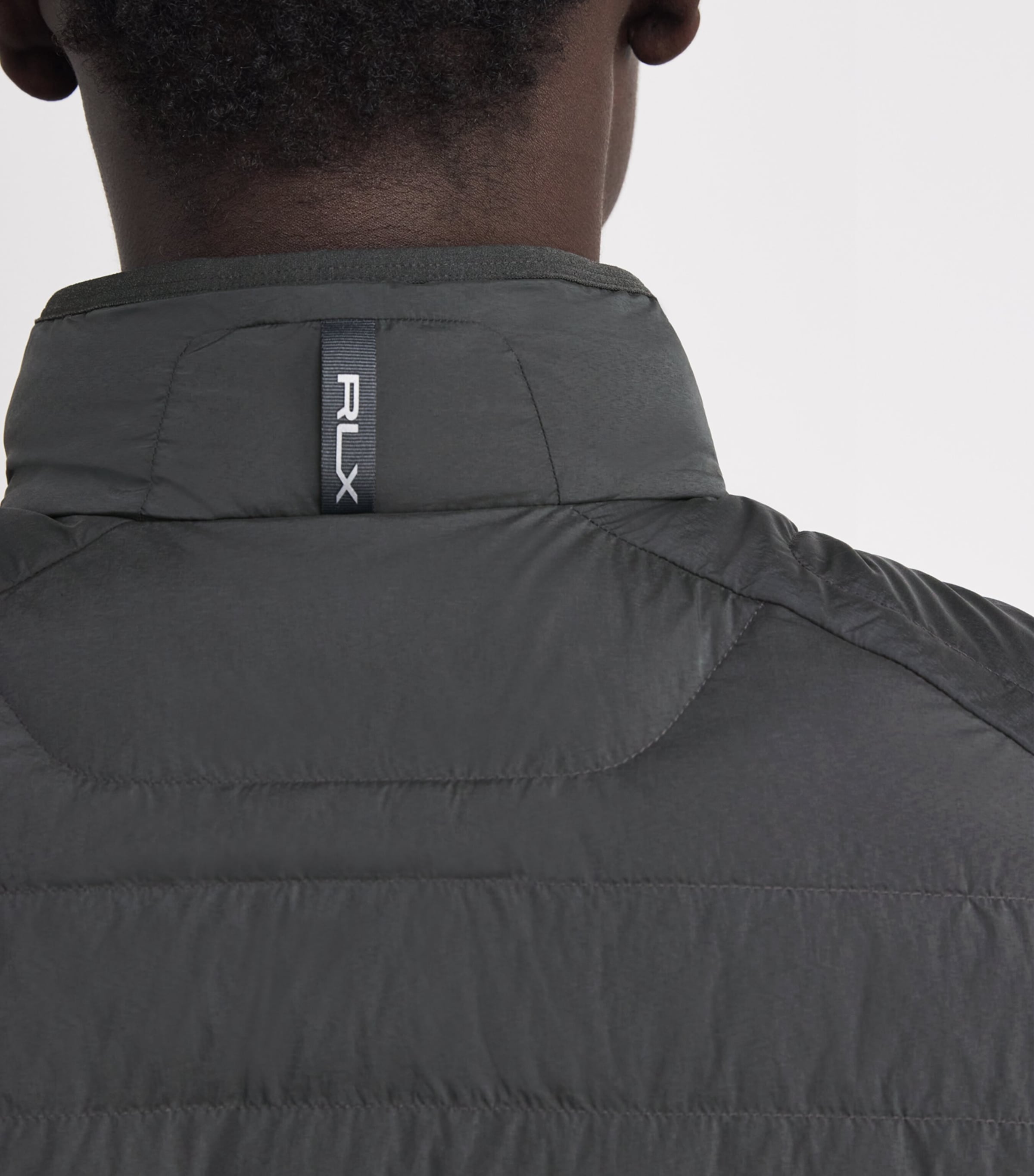 Quilted Polo Pony Gilet CHARCOAL GREY Image 6