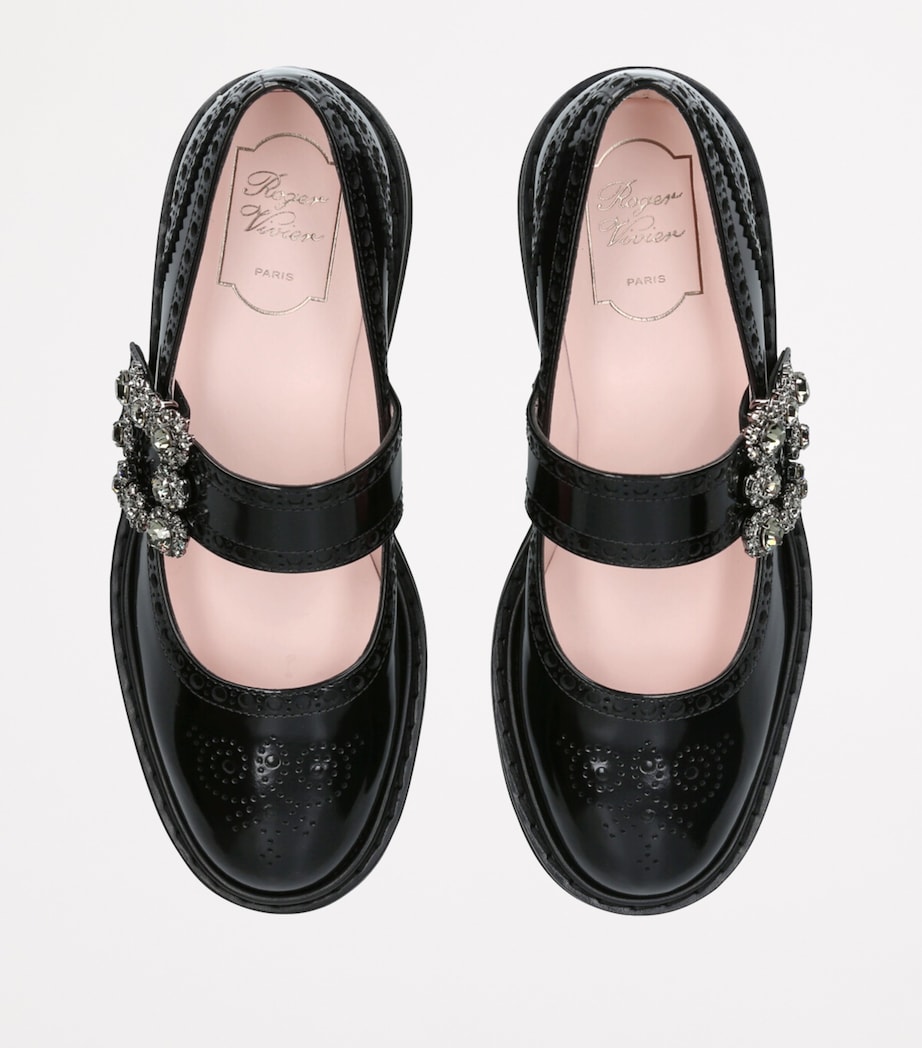 Viv' Rangers Mary Janes BLACK Image 4