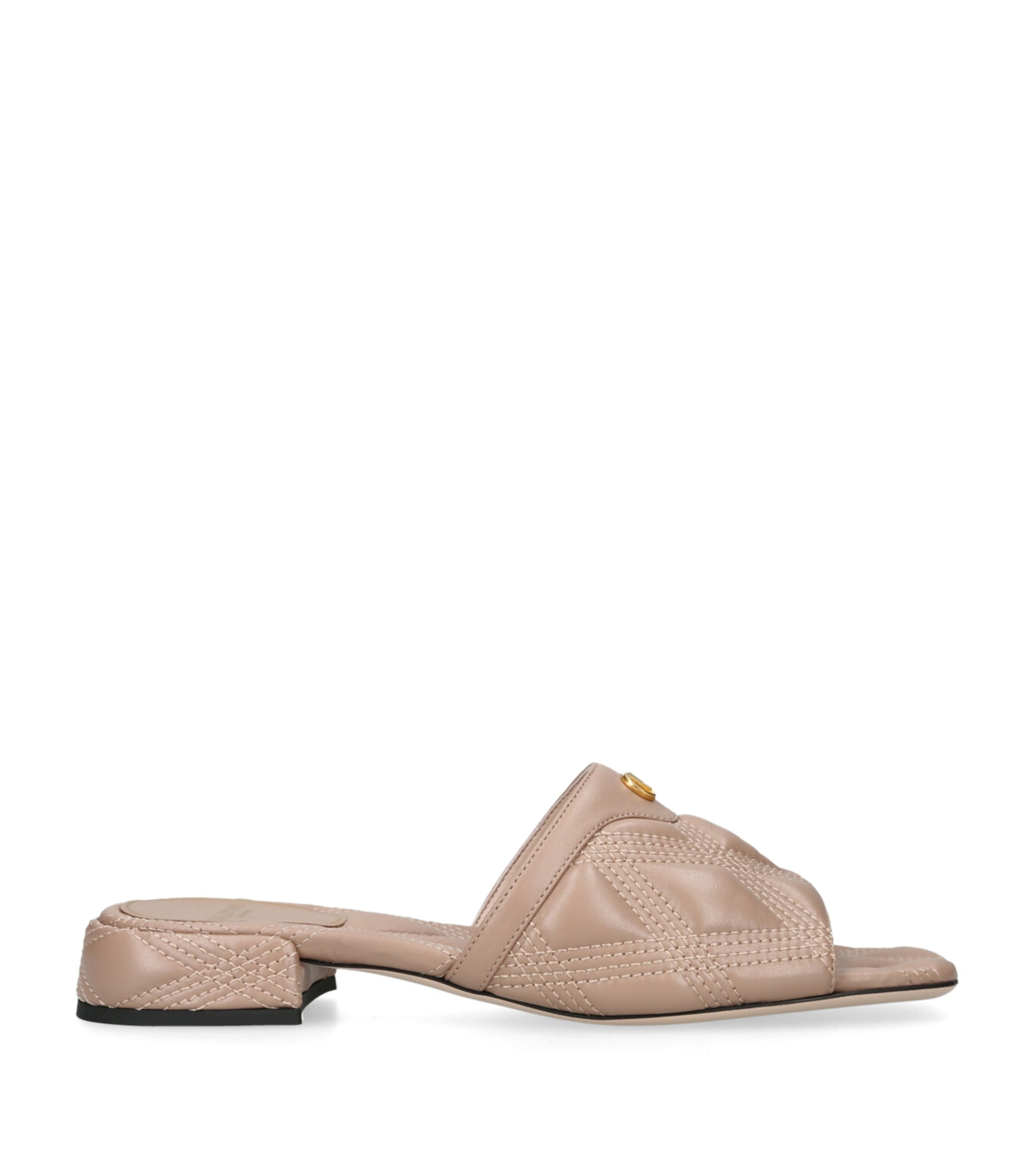 Valentino Garavani Quiltie 67 Mules 20 Blush Image 1