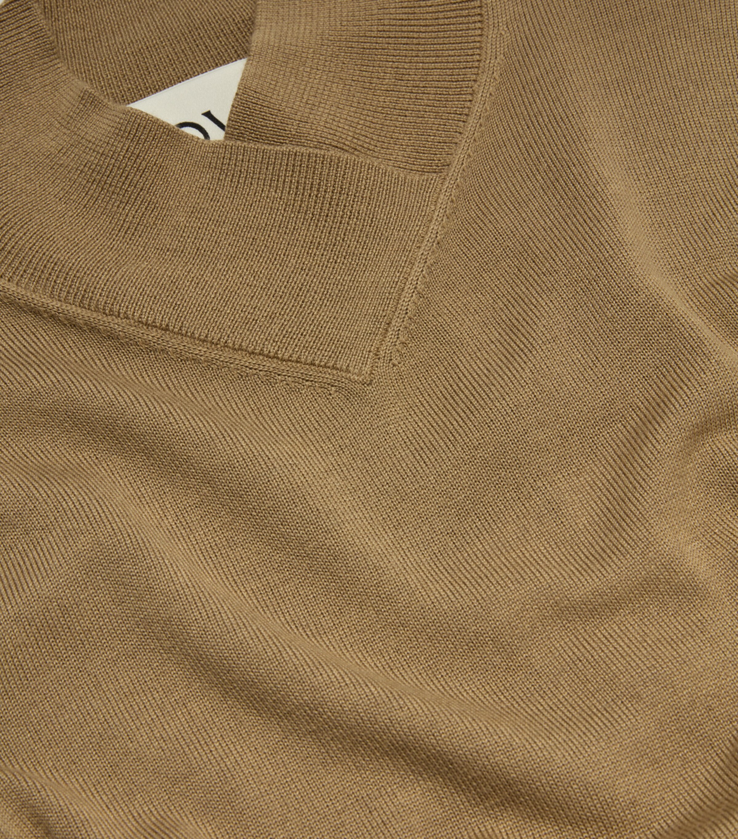 Merino Wool-Silk Detta Sweater PUTTY Image 2