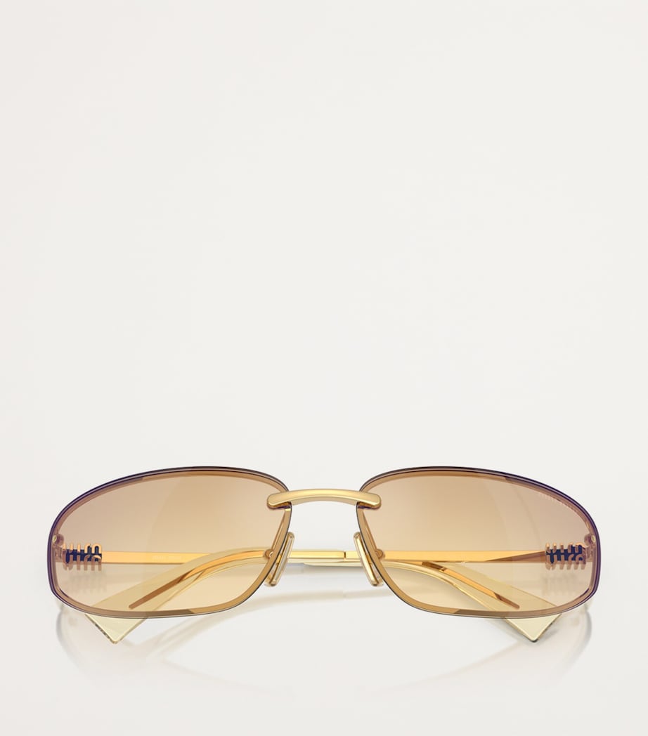 Metal MUA50S Frameless Sunglasses 5AK7R1 Image 5