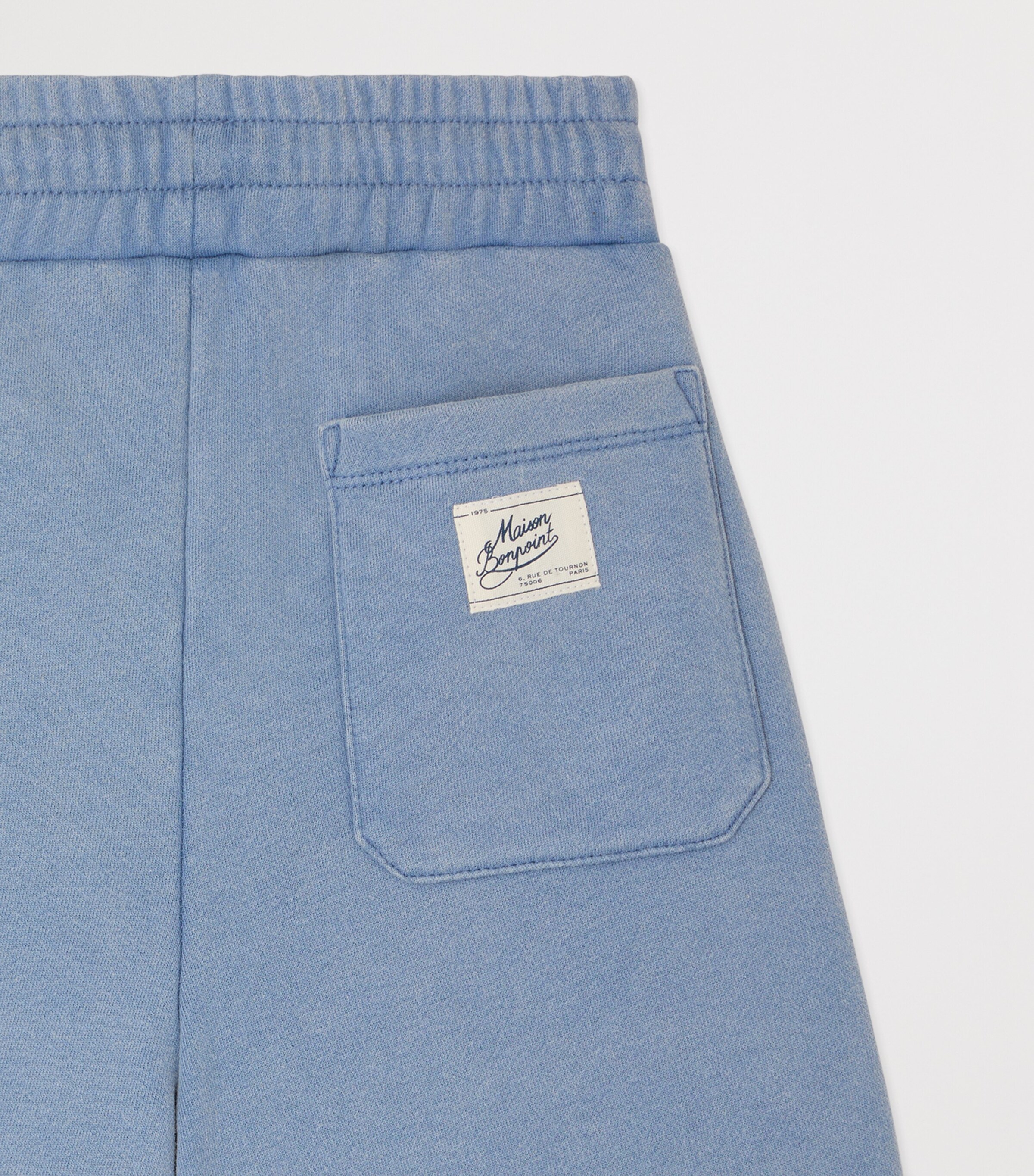 Bonpoint Cotton Egon Shorts (10-14 Years) Upb Bleu Mer Image 3