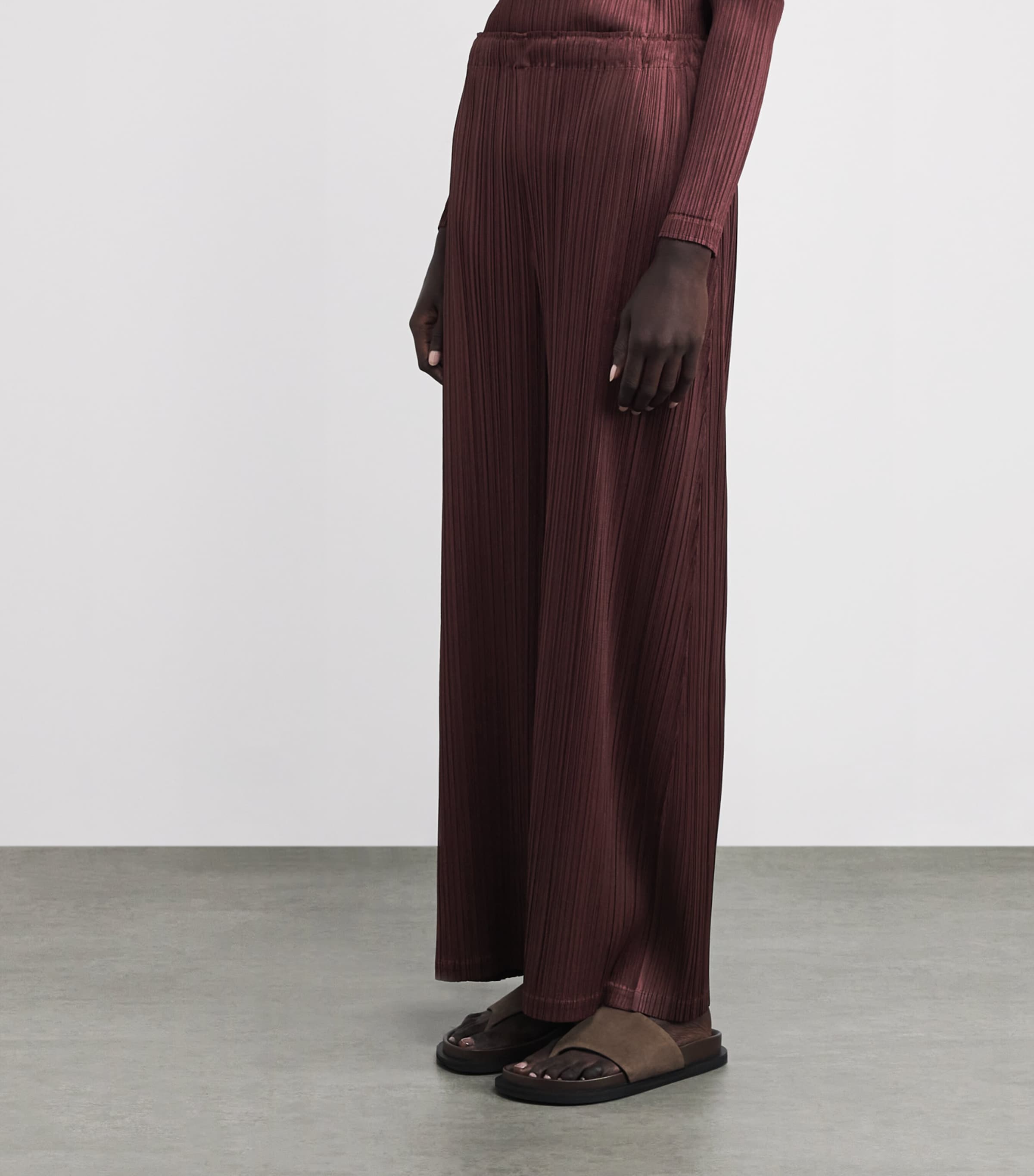 January Monthly Colours Trousers BORDEAUX Image 3