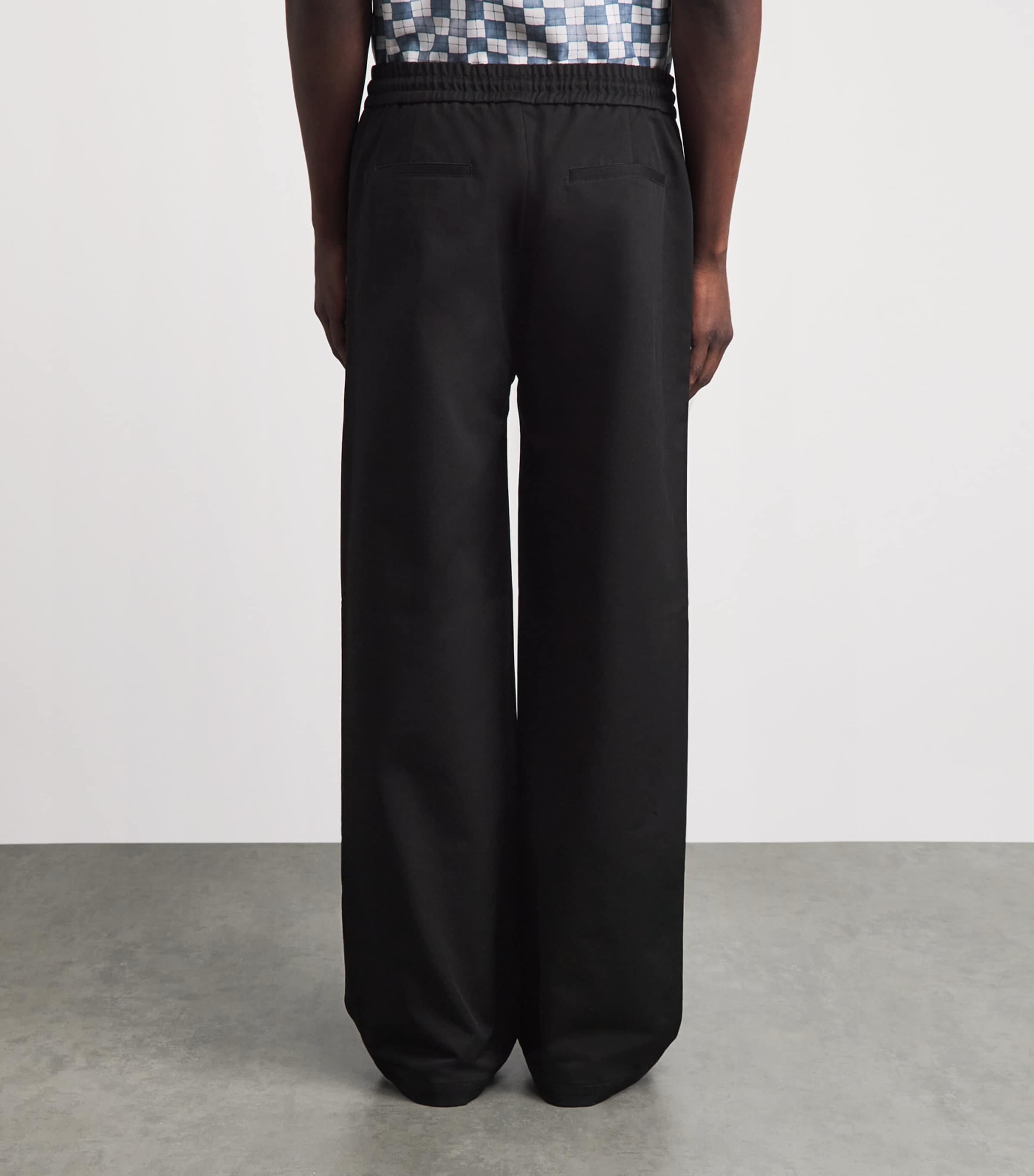 AMIRI Mens Château California Straight Sweatpants Black Image 5