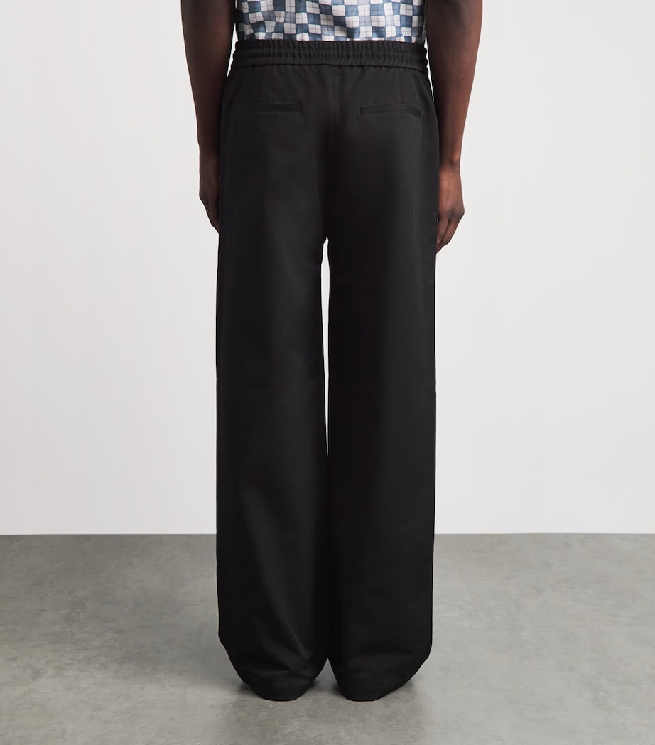 AMIRI Mens Château California Straight Sweatpants Black Image 5